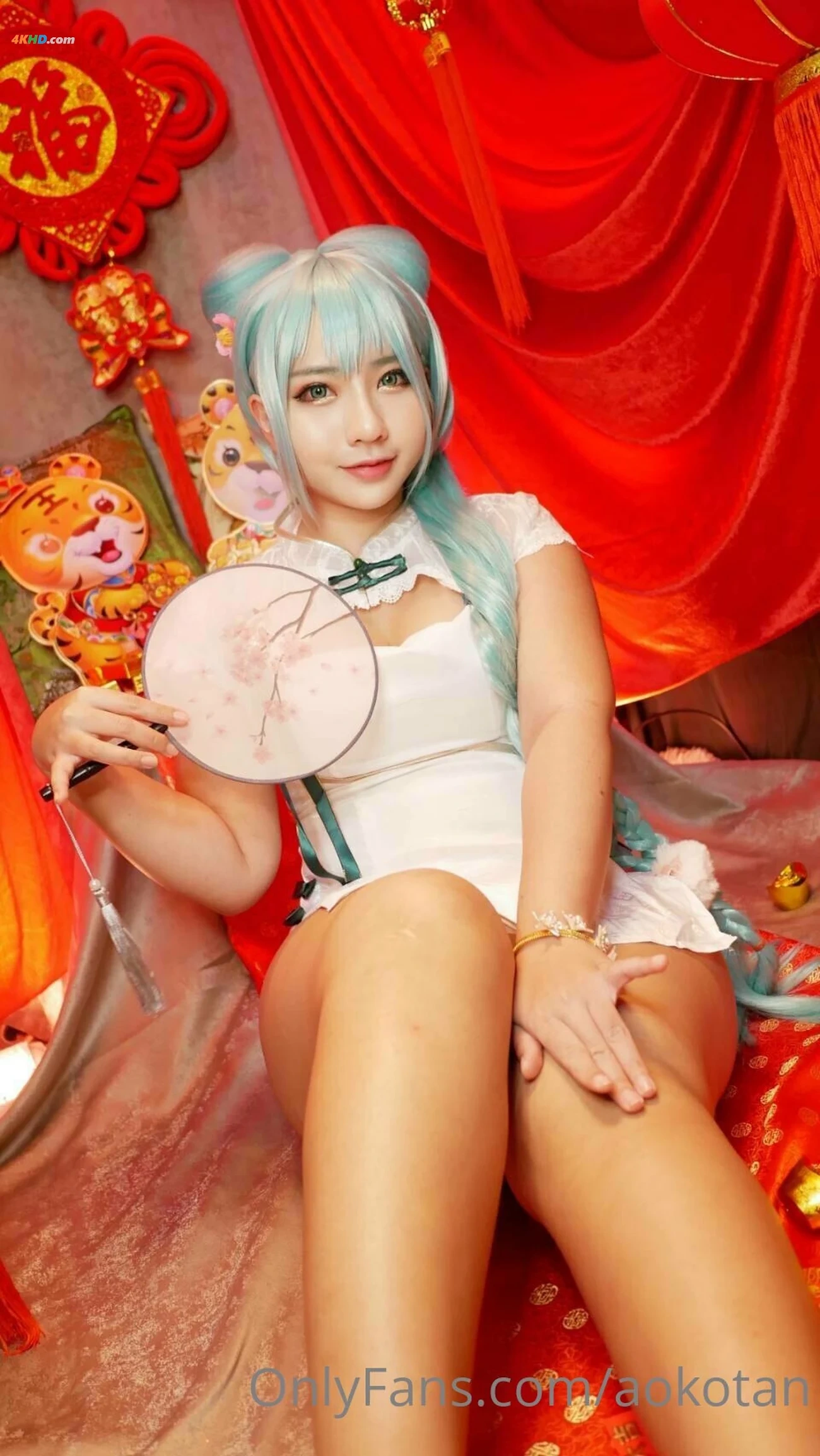 Aokotan - Miku china dress — photo 9
