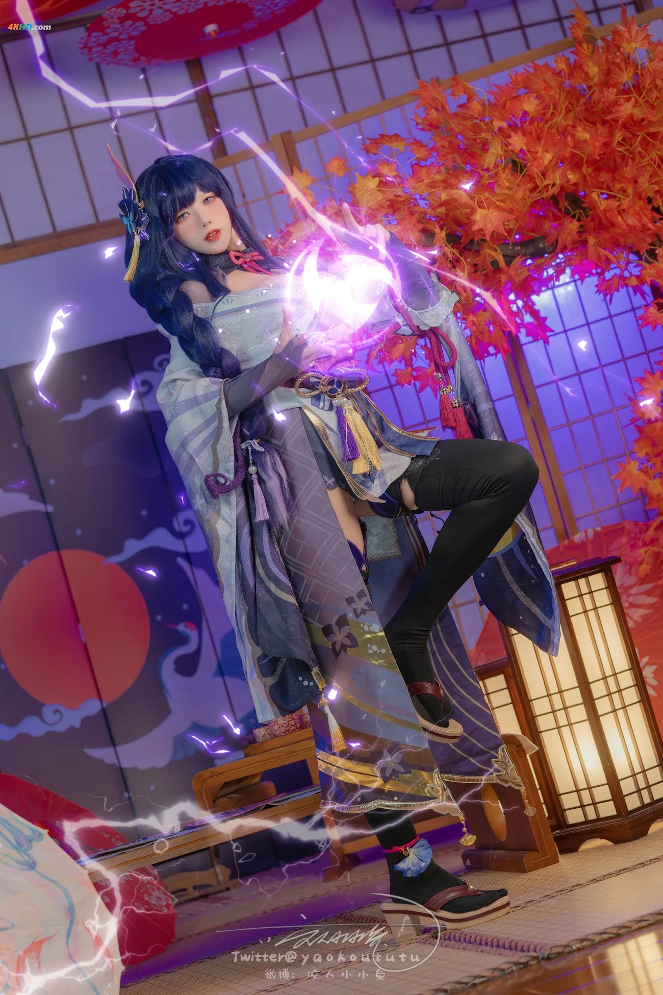 NianNianTuanZiTu 3YueZuoPin[YuanShen-LeiDianJiangJun] XiaoJuChang — photo 4