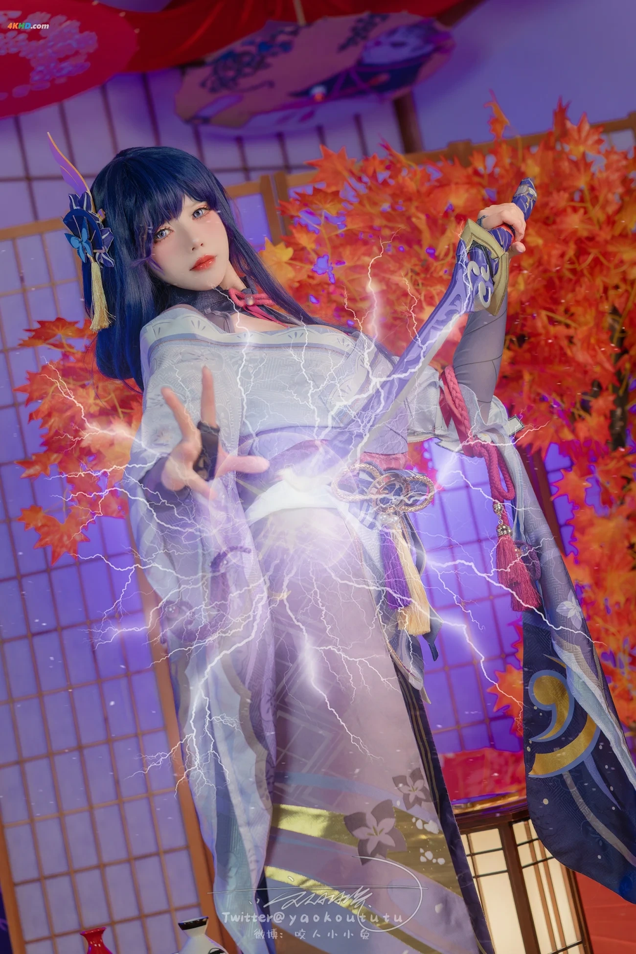 NianNianTuanZiTu 3YueZuoPin[YuanShen-LeiDianJiangJun] XiaoJuChang — photo 6
