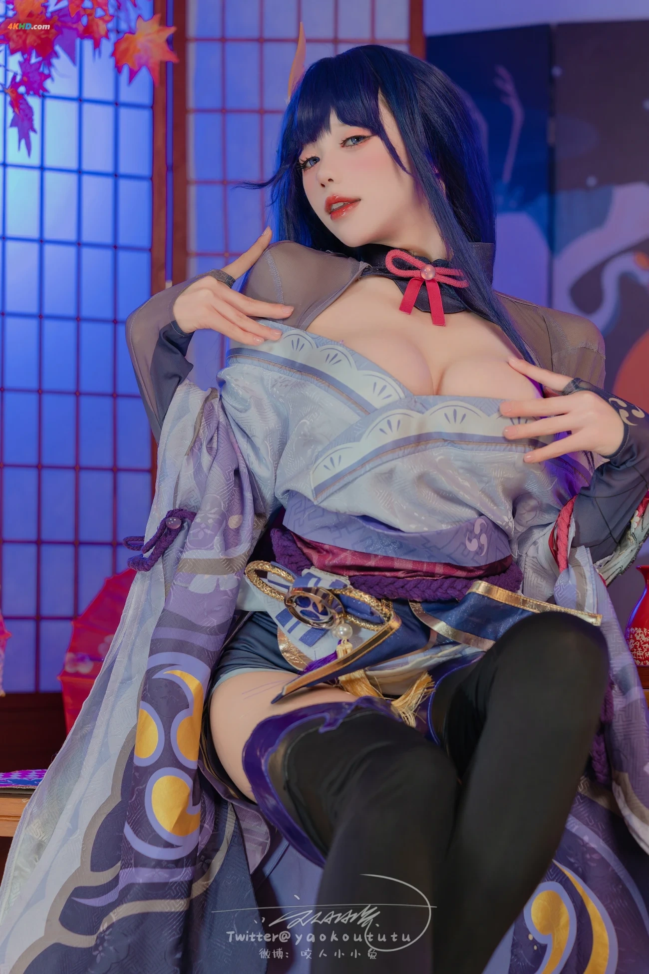 NianNianTuanZiTu 3YueZuoPin[YuanShen-LeiDianJiangJun] XiaoJuChang — photo 25