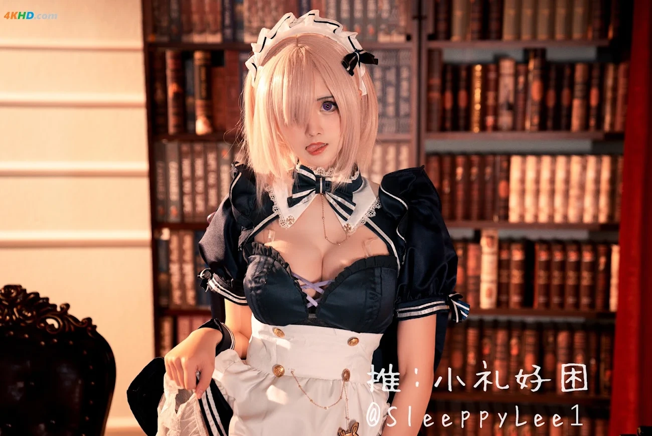 SleeppyLee1 (XiaoLiHaoKun) cosplay Mashu Kyrielight Maid - FateGrand Order — photo 20