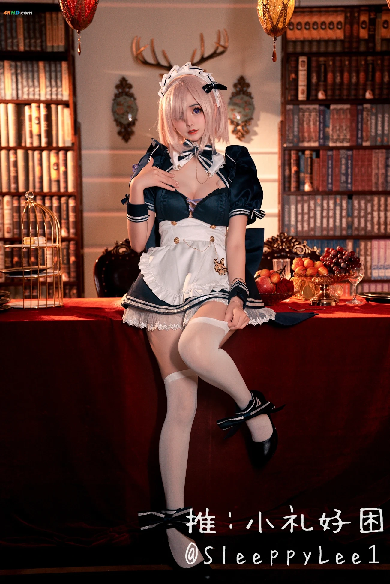 SleeppyLee1 (XiaoLiHaoKun) cosplay Mashu Kyrielight Maid - FateGrand Order — photo 28