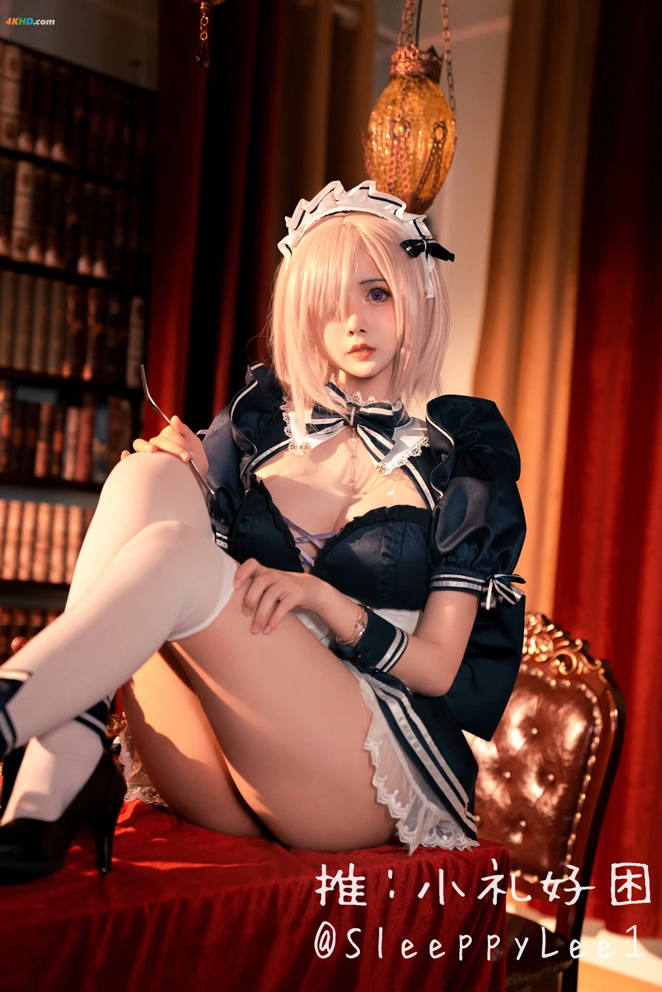 SleeppyLee1 (XiaoLiHaoKun) cosplay Mashu Kyrielight Maid - FateGrand Order — photo 32