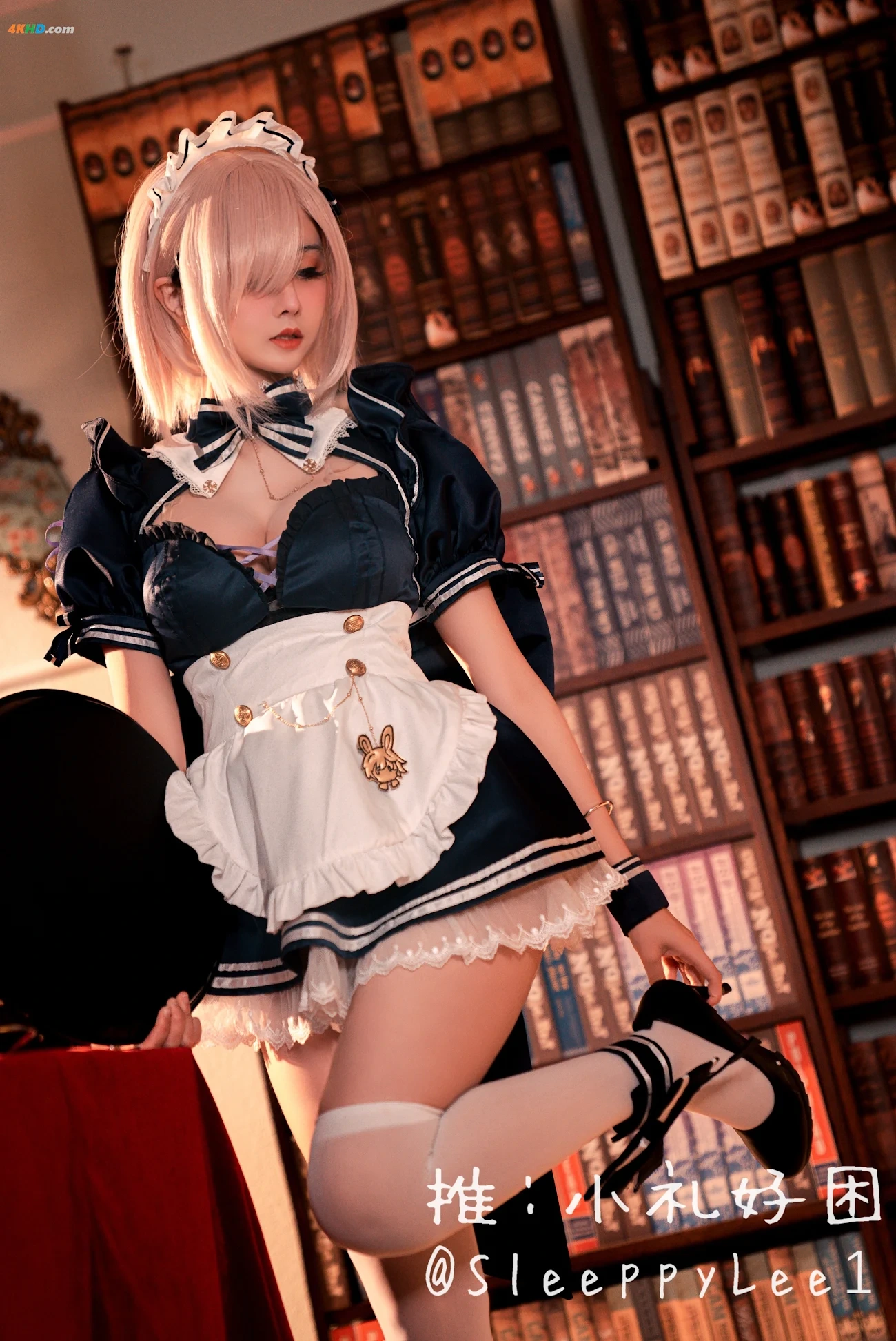 SleeppyLee1 (XiaoLiHaoKun) cosplay Mashu Kyrielight Maid - FateGrand Order — photo 42