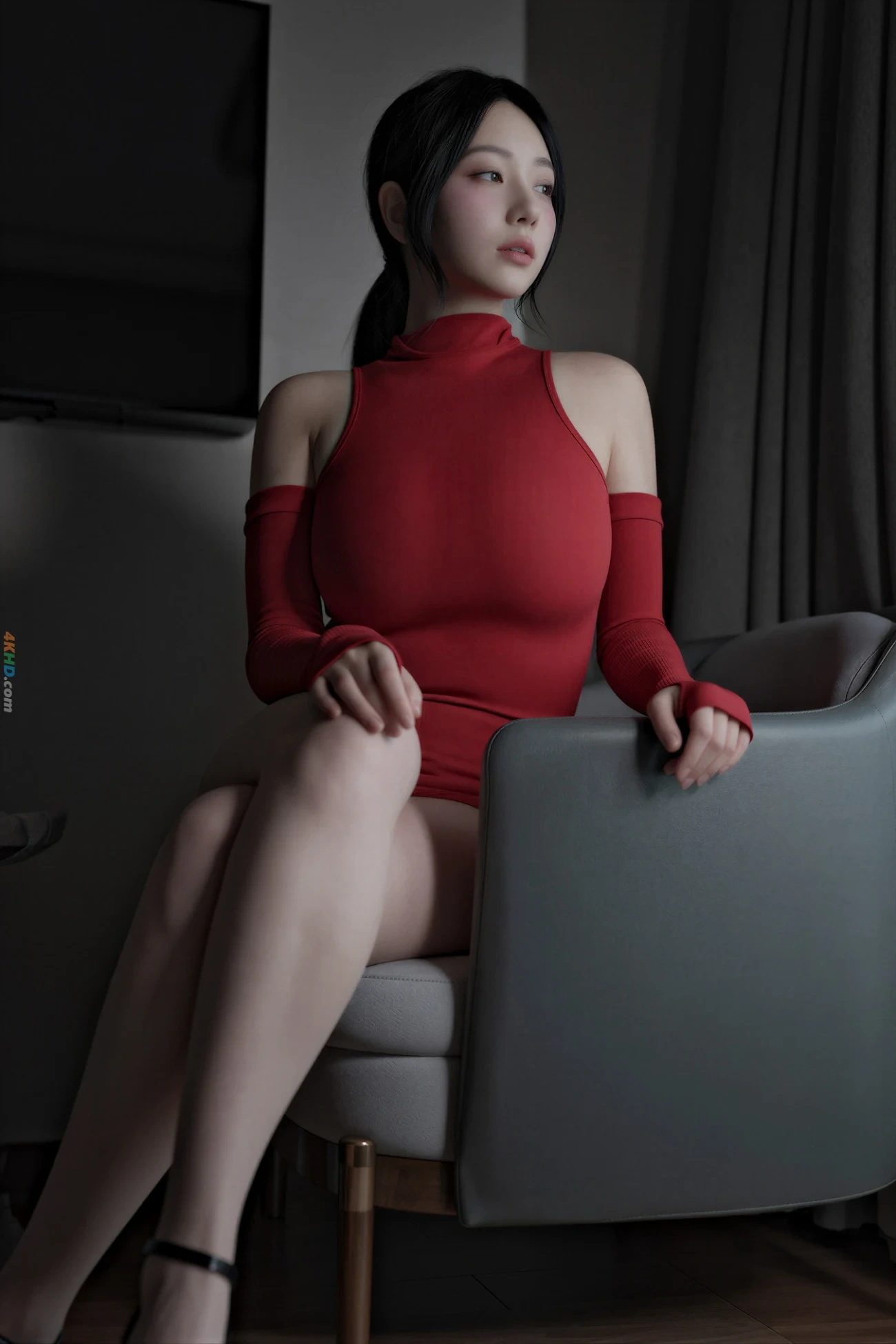 [AI Enhanced] X-LEVEL Suji (SuJi) - Vol.82 Meshed RED — photo 23