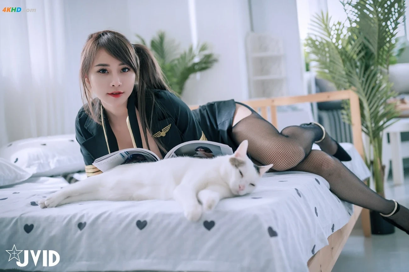 JVID_Lele LeLe - QingSeKongJie&HeiAnEMo — photo 17
