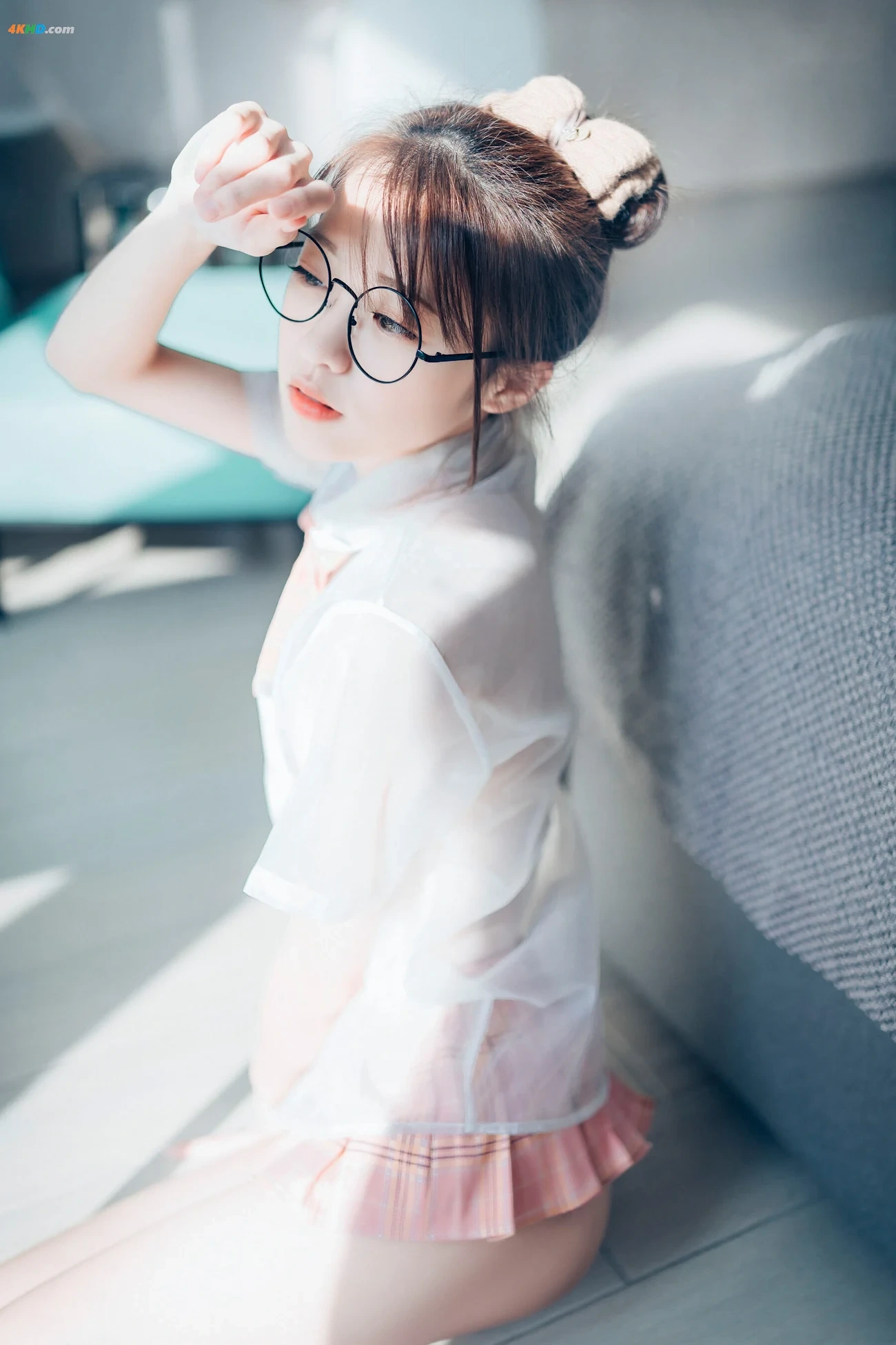 JVID_YanYan Angel - NuHaiZaitrasmartZhiFuYuYanJing — photo 11