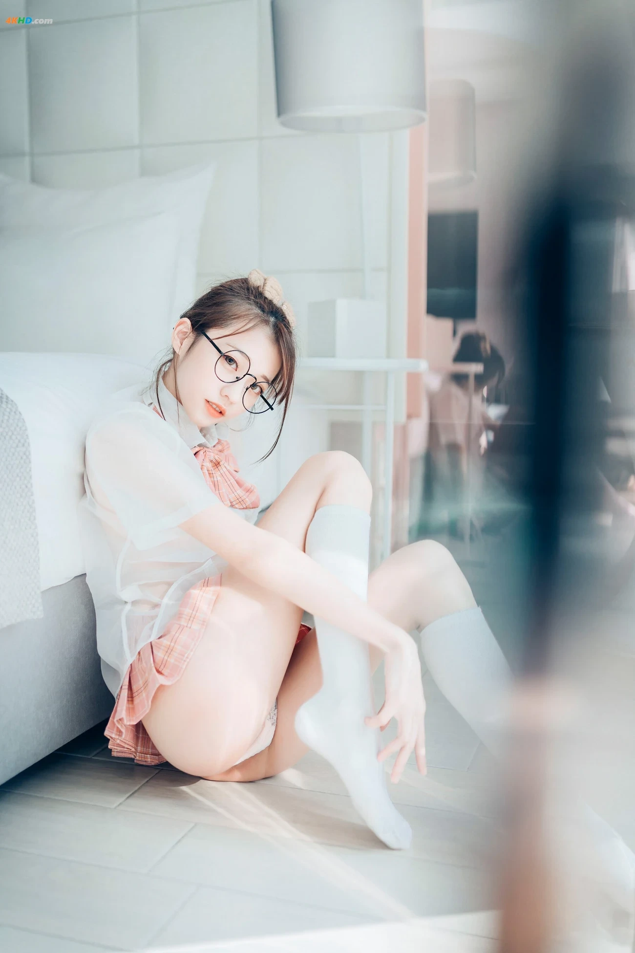 JVID_YanYan Angel - NuHaiZaitrasmartZhiFuYuYanJing — photo 14