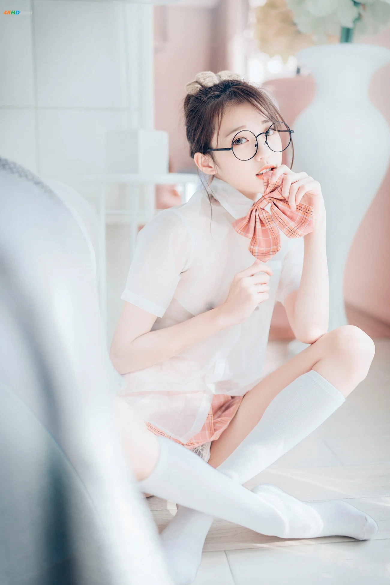 JVID_YanYan Angel - NuHaiZaitrasmartZhiFuYuYanJing — photo 21