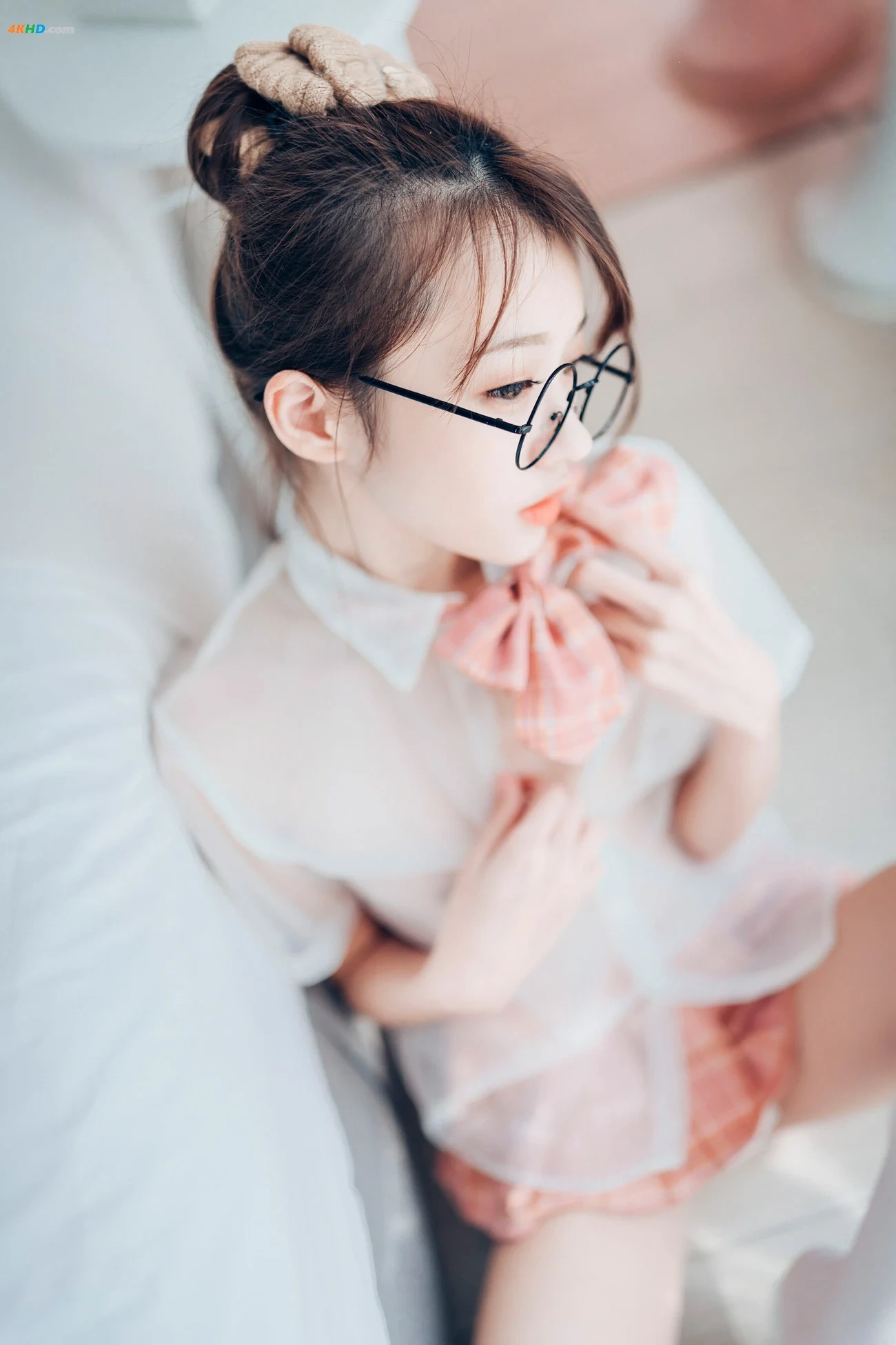 JVID_YanYan Angel - NuHaiZaitrasmartZhiFuYuYanJing — photo 23