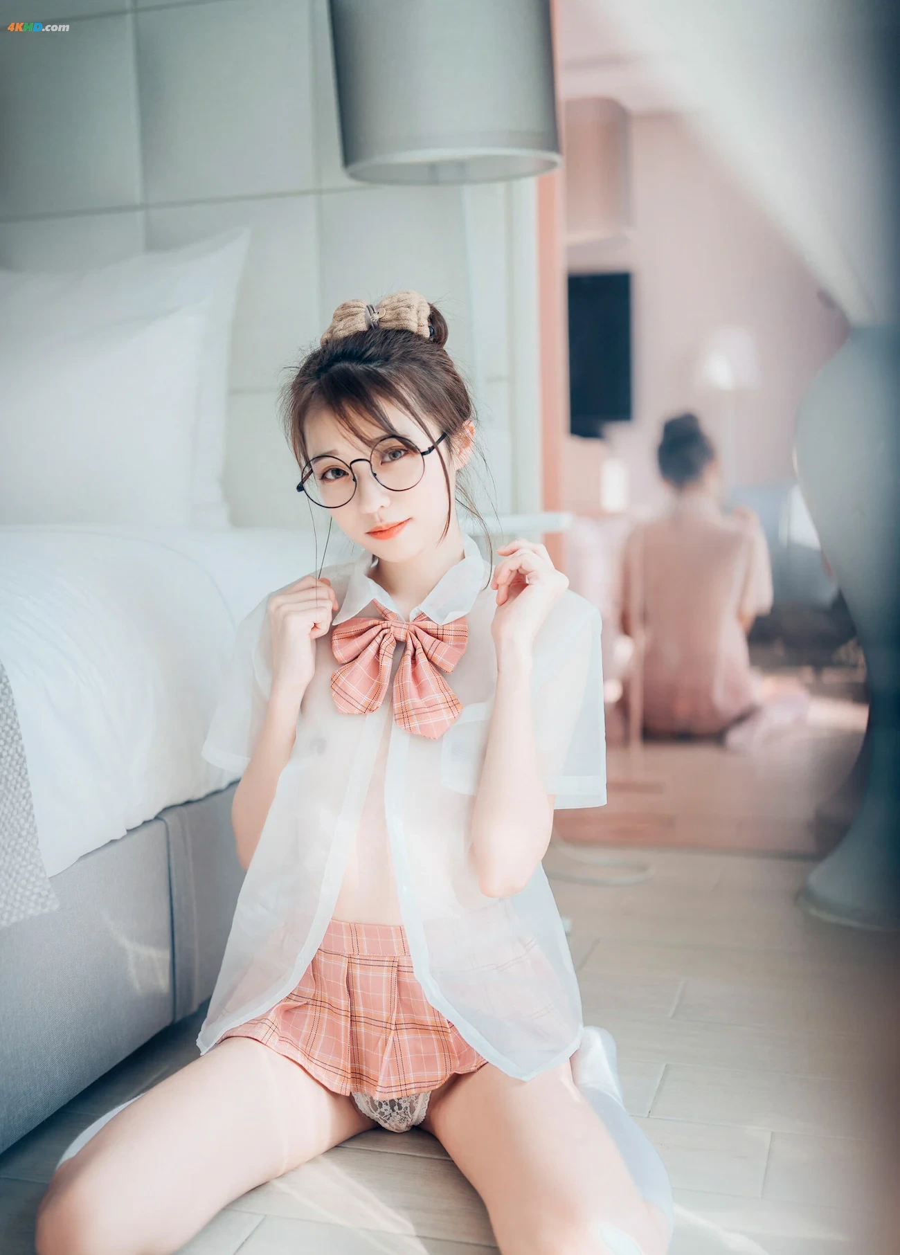 JVID_YanYan Angel - NuHaiZaitrasmartZhiFuYuYanJing — photo 24