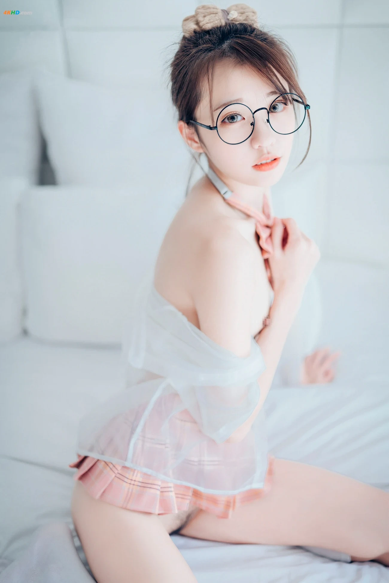 JVID_YanYan Angel - NuHaiZaitrasmartZhiFuYuYanJing — photo 40