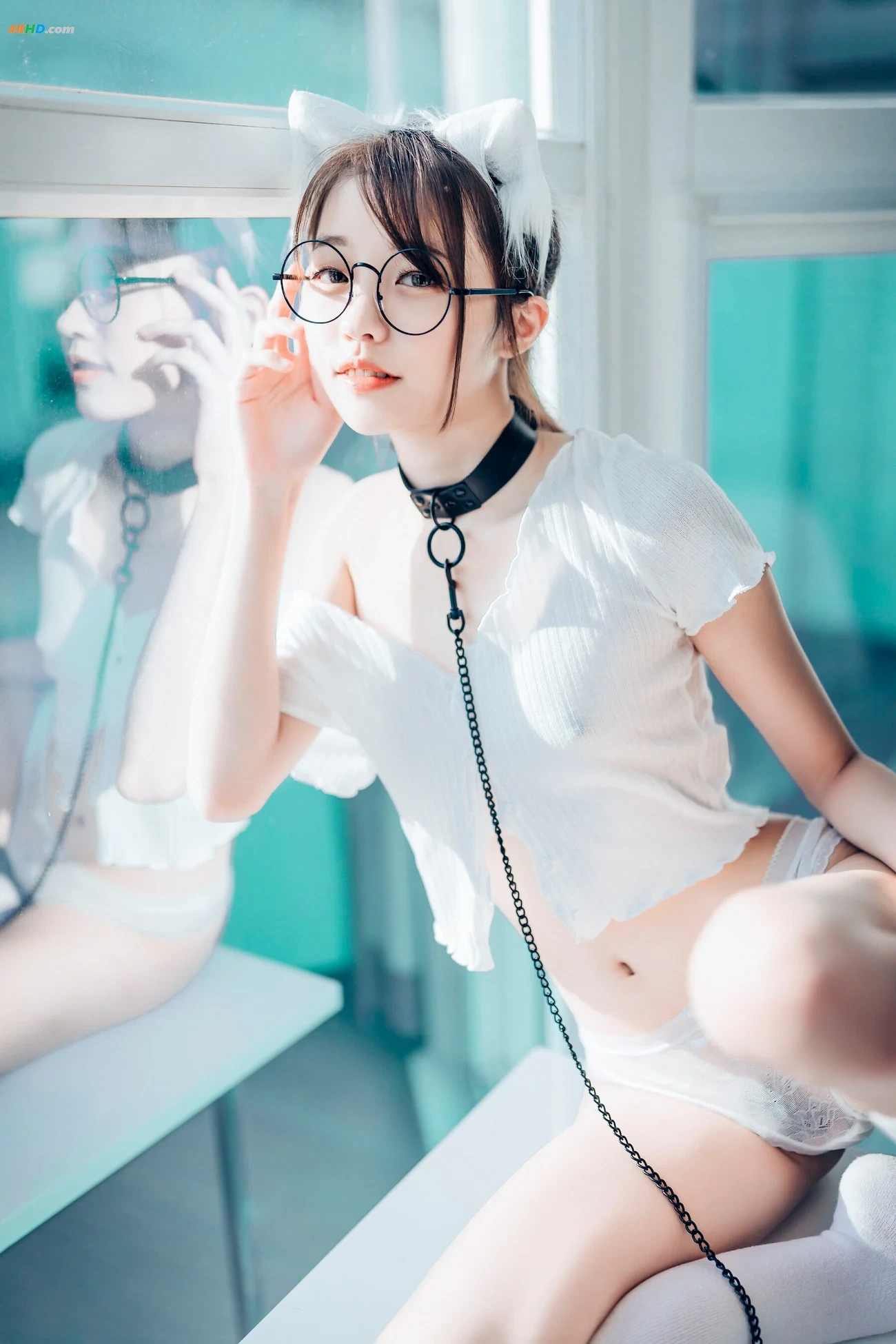 JVID_YanYan Angel - NuHaiZaitrasmartZhiFuYuYanJing — photo 96
