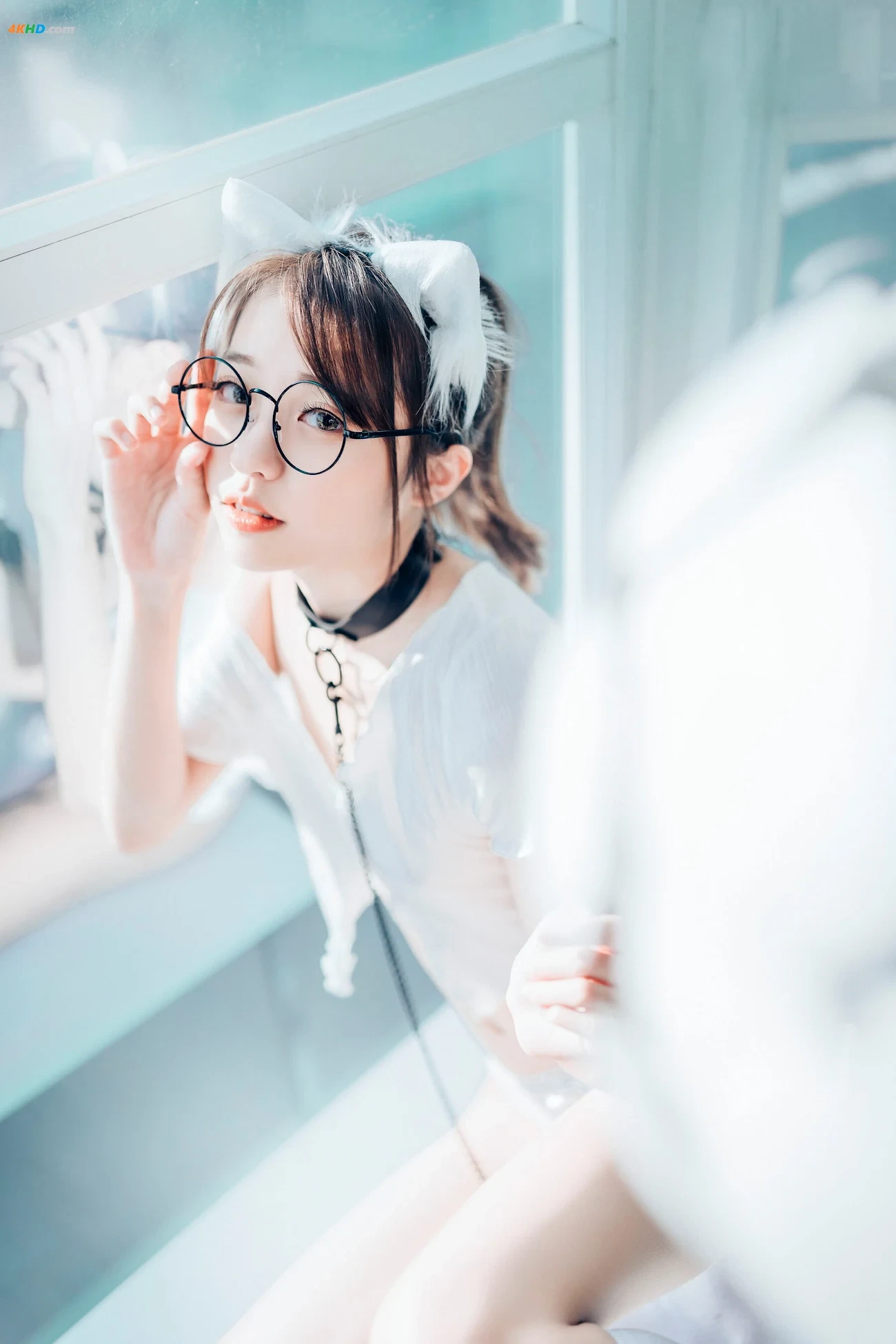 JVID_YanYan Angel - NuHaiZaitrasmartZhiFuYuYanJing — photo 97
