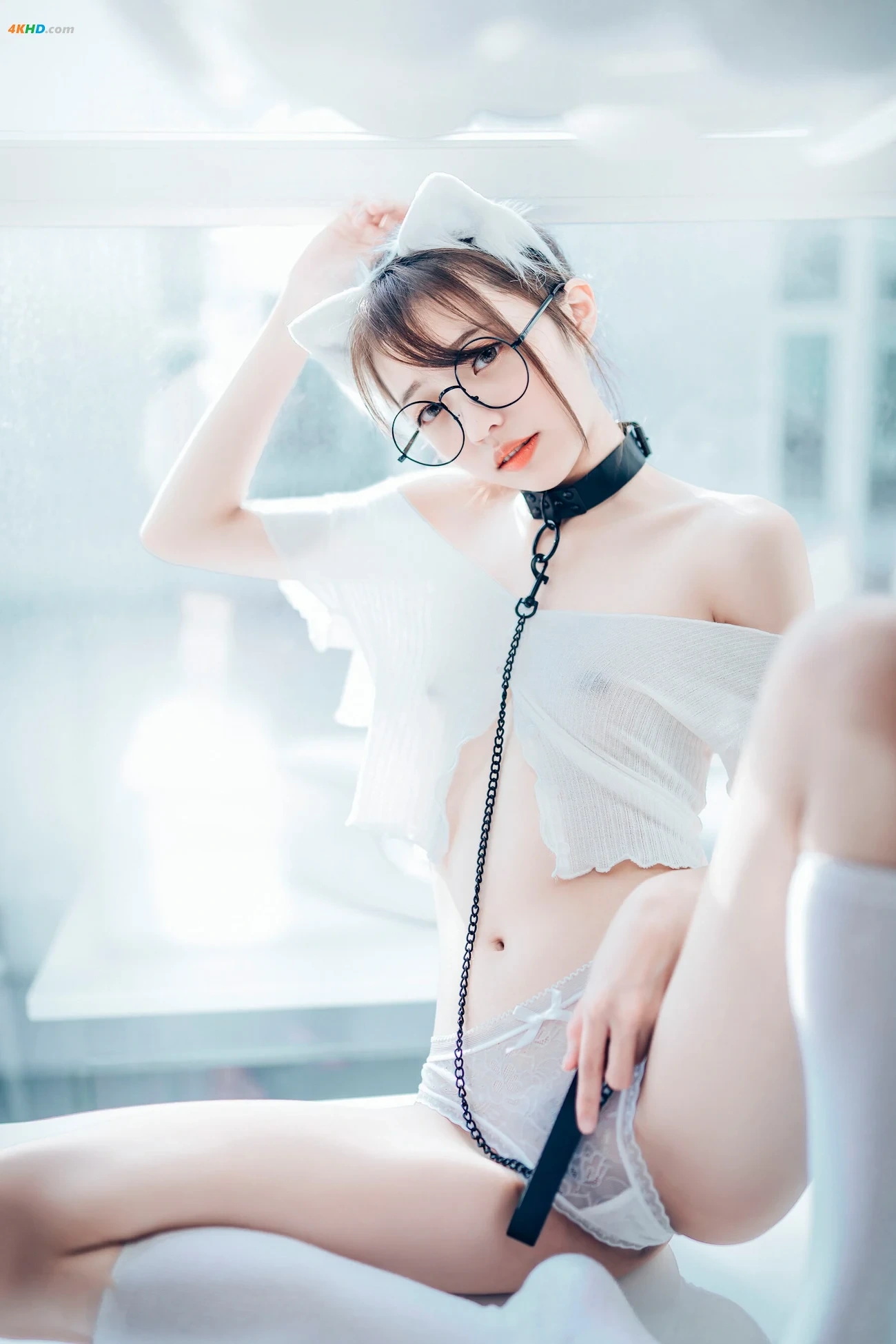 JVID_YanYan Angel - NuHaiZaitrasmartZhiFuYuYanJing — photo 103