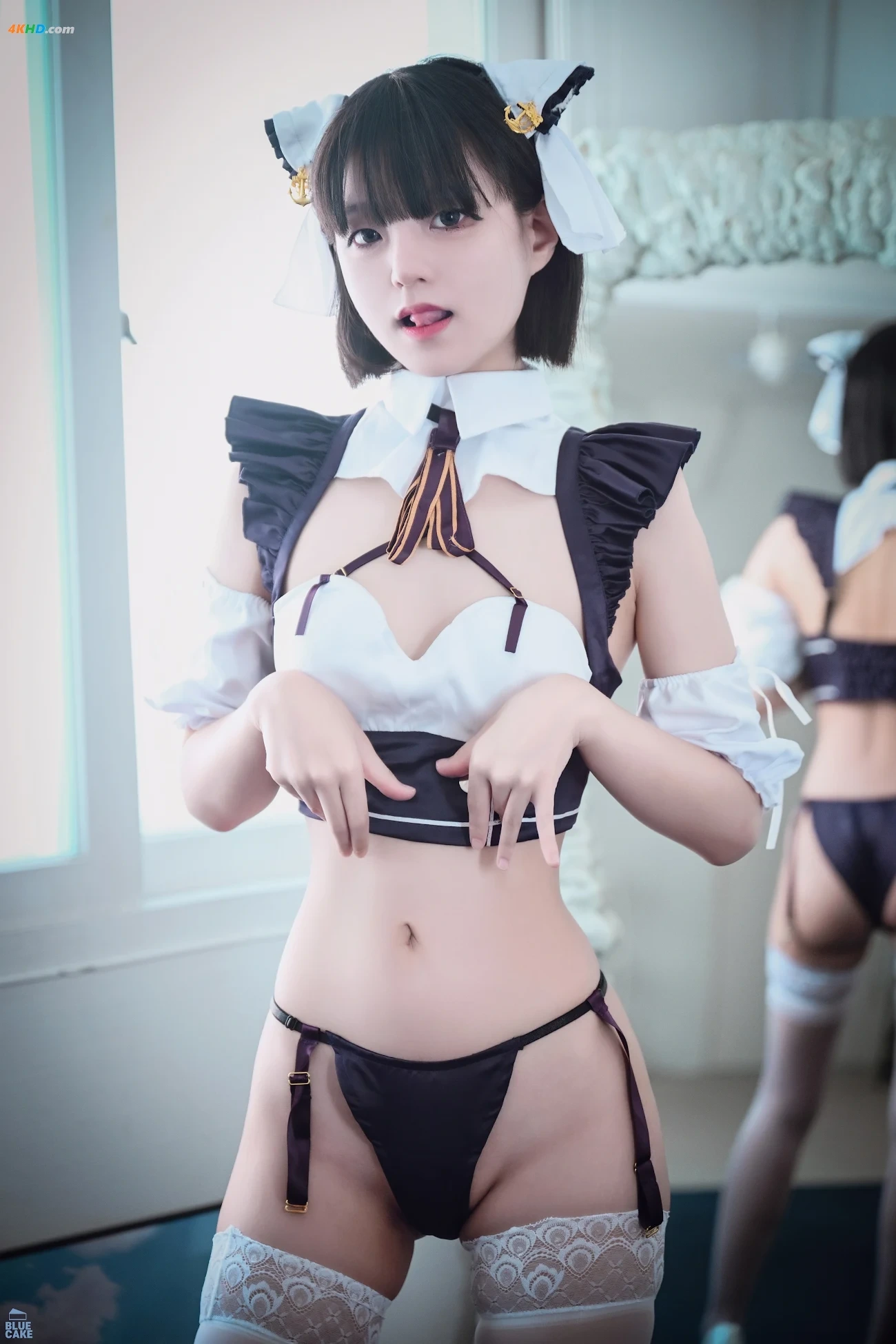 Jenny (JeongJeNi) BLUECAKE Jenny (JeongJeNi) Maid Cosplay — photo 4
