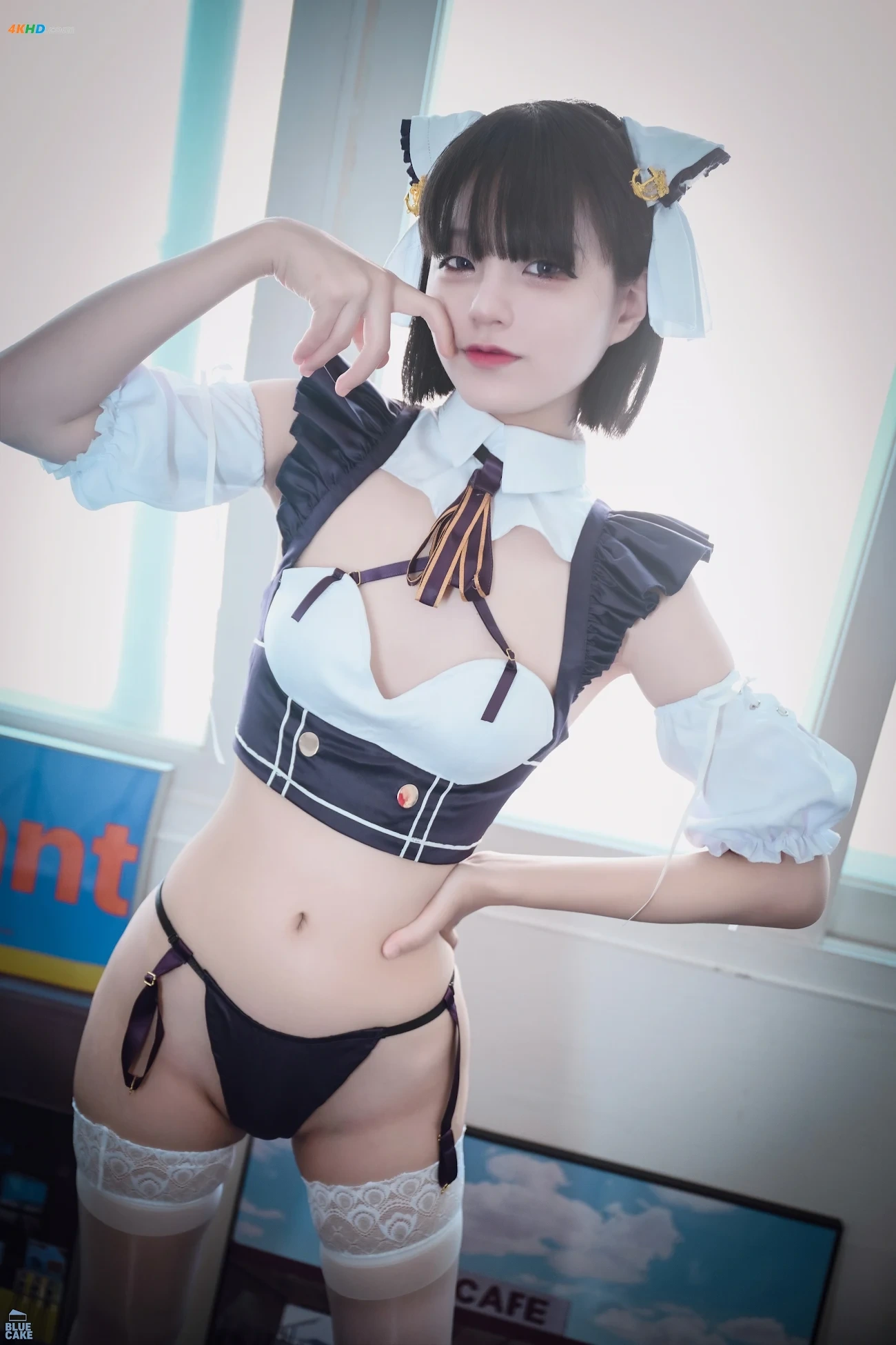 Jenny (JeongJeNi) BLUECAKE Jenny (JeongJeNi) Maid Cosplay — photo 8