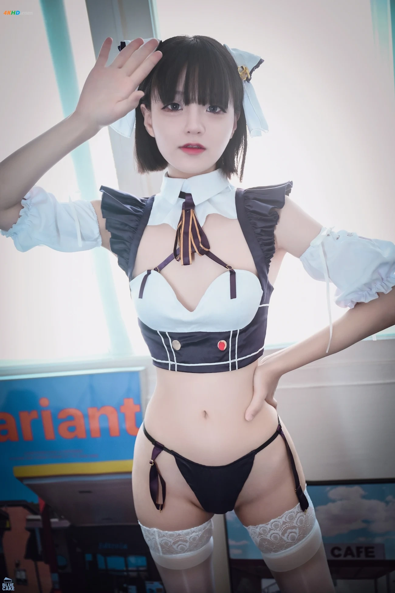 Jenny (JeongJeNi) BLUECAKE Jenny (JeongJeNi) Maid Cosplay — photo 9