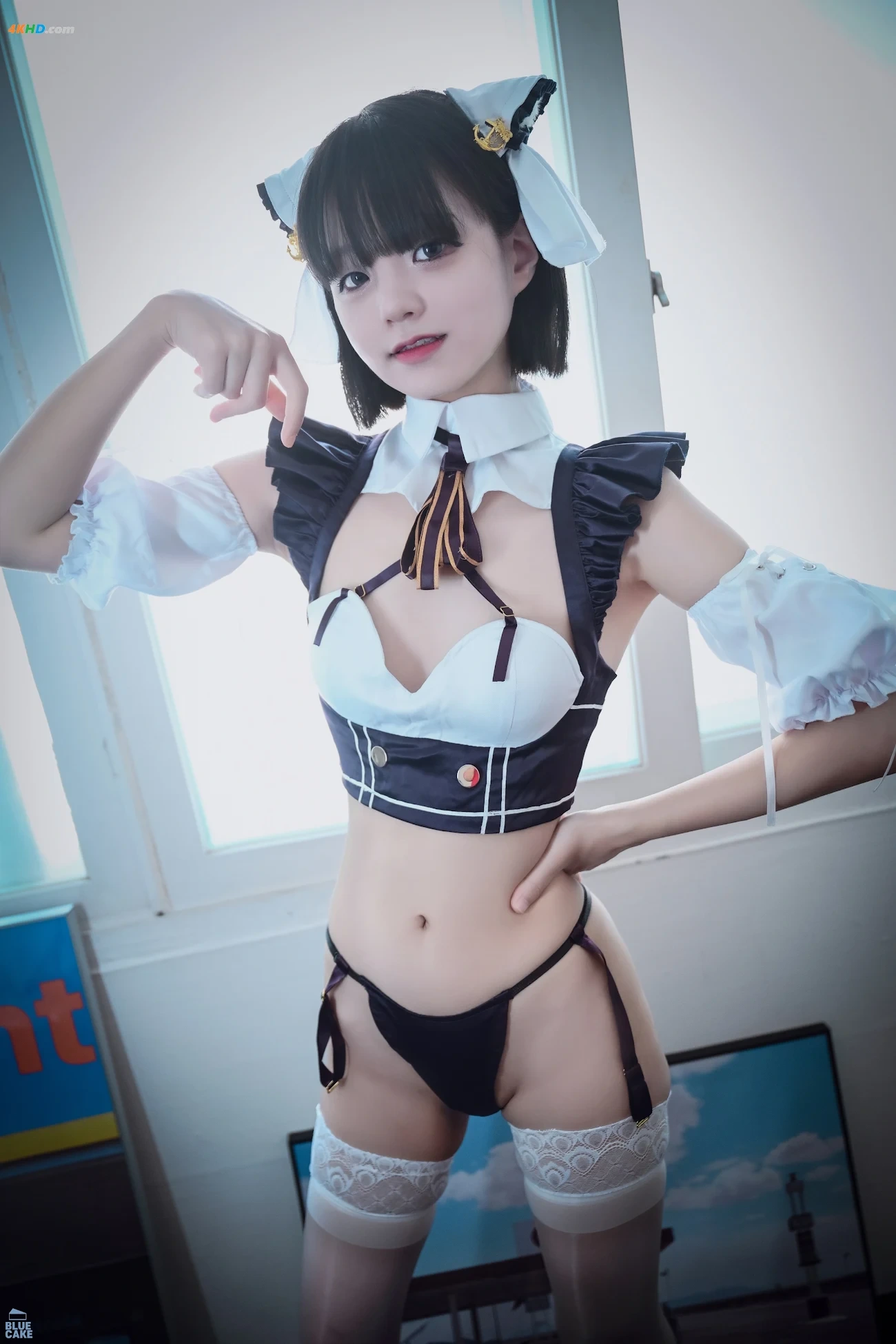 Jenny (JeongJeNi) BLUECAKE Jenny (JeongJeNi) Maid Cosplay — photo 15