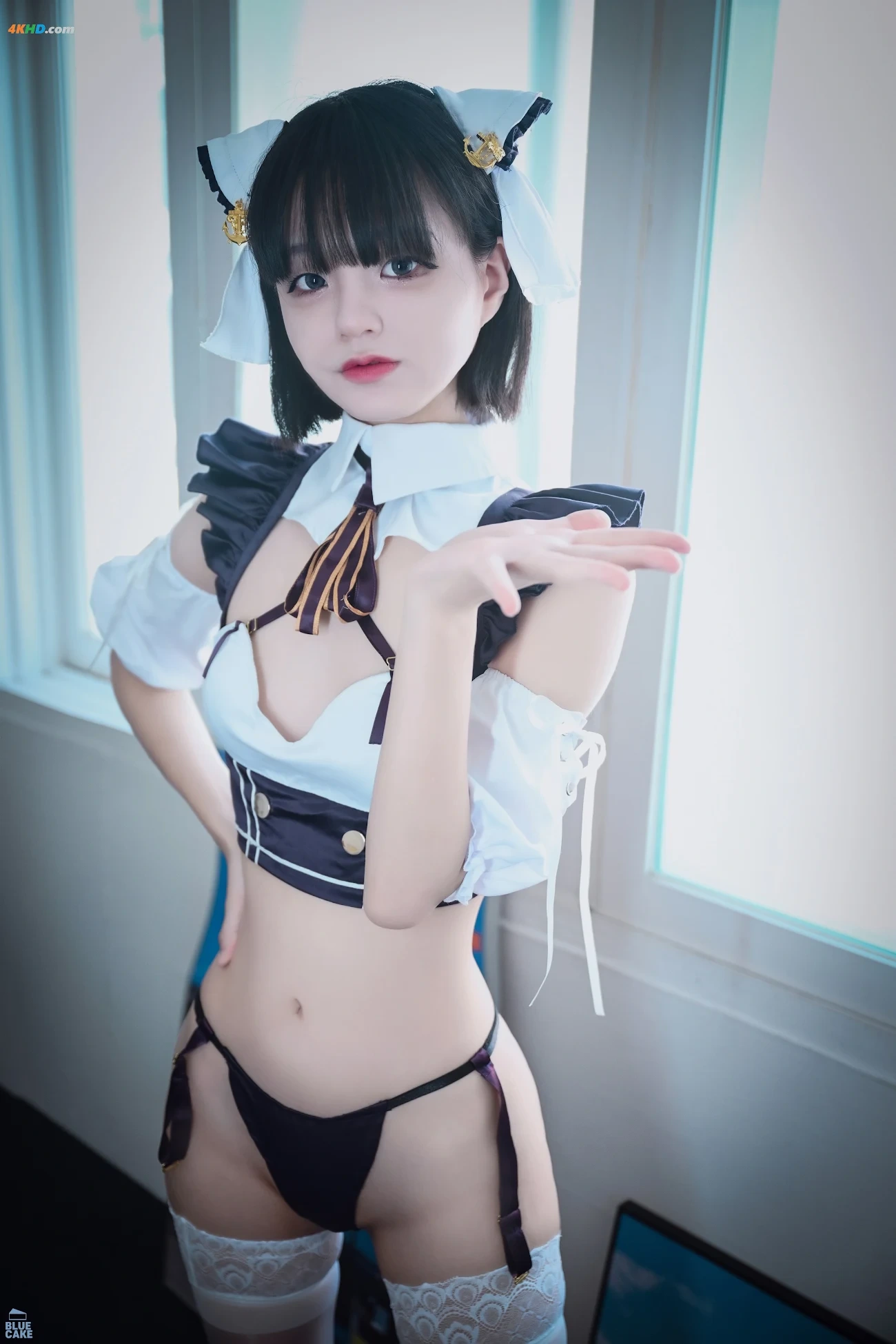 Jenny (JeongJeNi) BLUECAKE Jenny (JeongJeNi) Maid Cosplay — photo 16