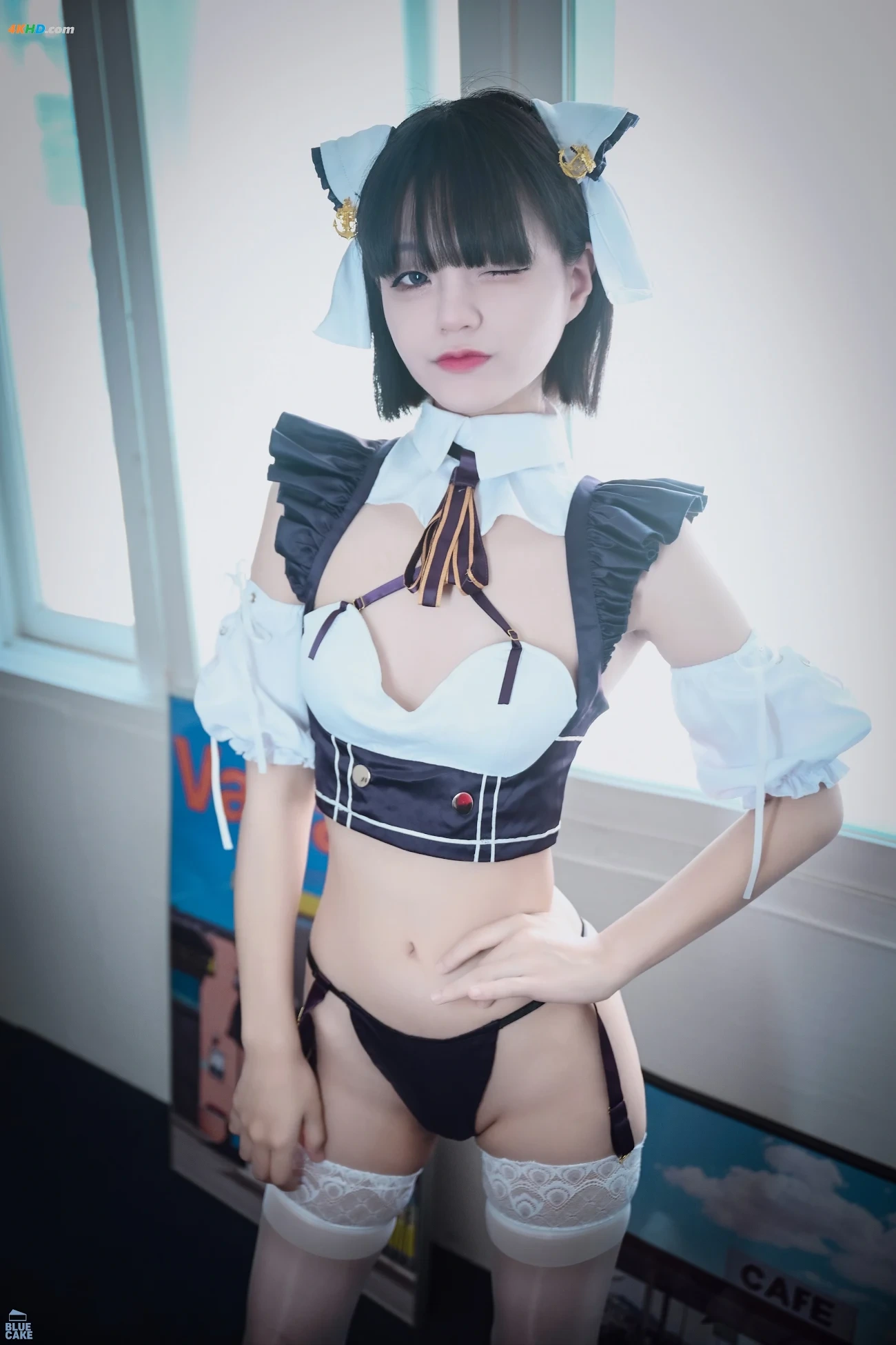Jenny (JeongJeNi) BLUECAKE Jenny (JeongJeNi) Maid Cosplay — photo 17