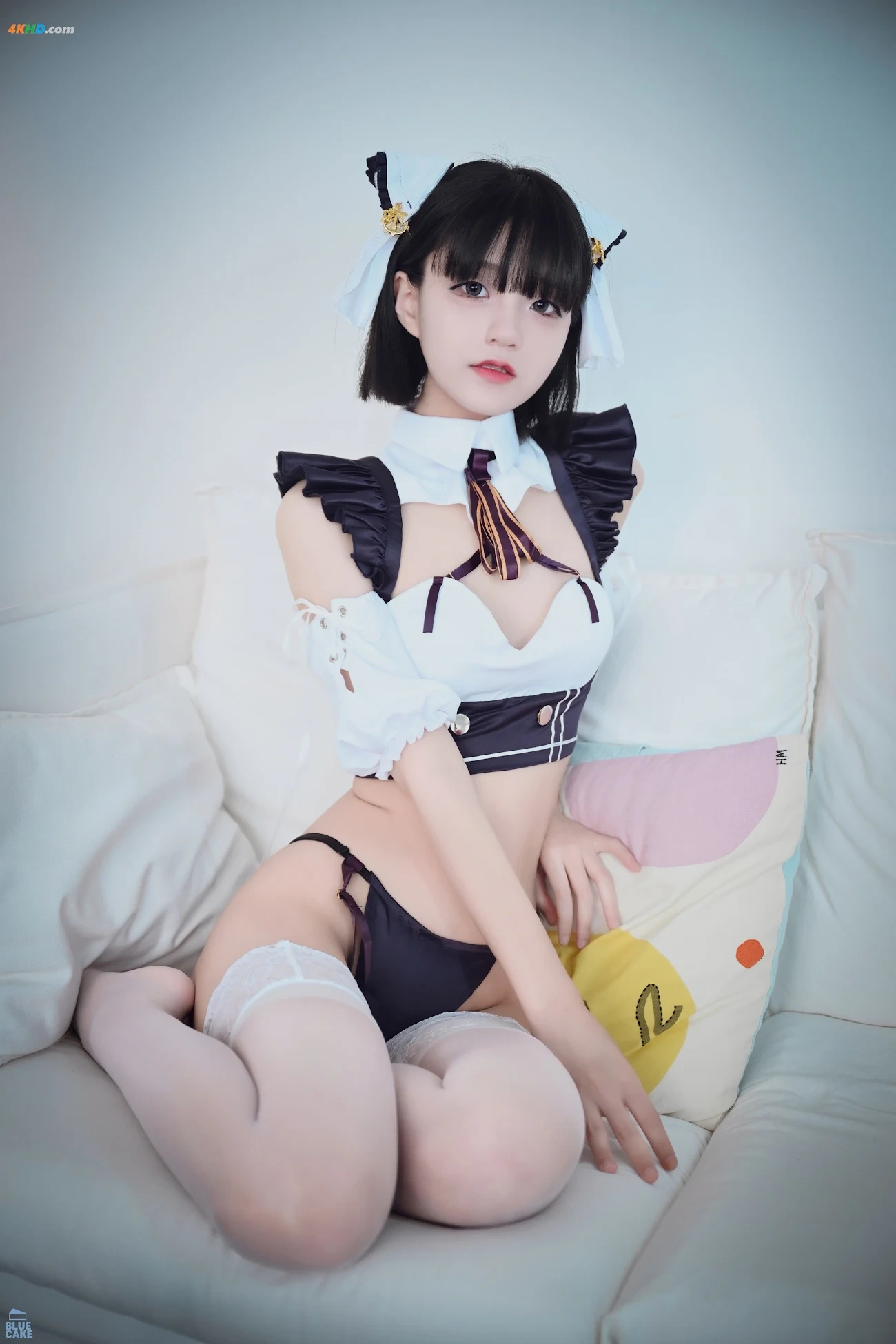 Jenny (JeongJeNi) BLUECAKE Jenny (JeongJeNi) Maid Cosplay — photo 19