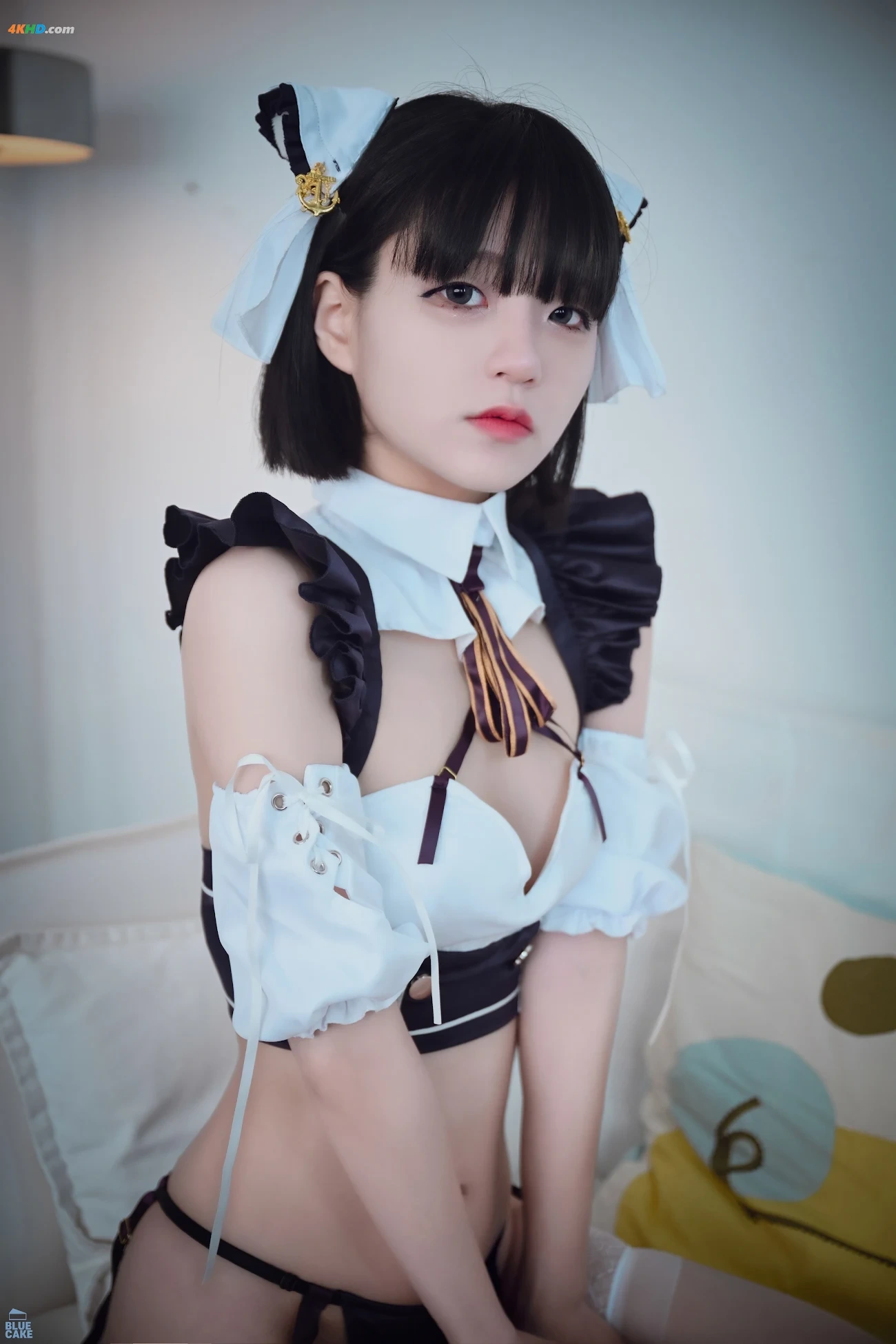Jenny (JeongJeNi) BLUECAKE Jenny (JeongJeNi) Maid Cosplay — photo 24