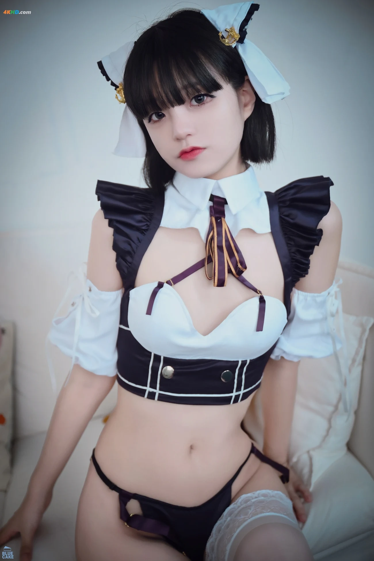 Jenny (JeongJeNi) BLUECAKE Jenny (JeongJeNi) Maid Cosplay — photo 34