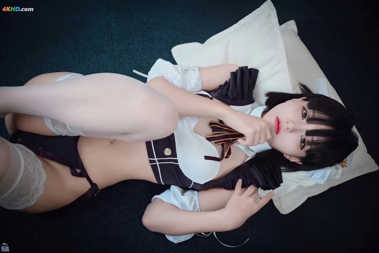 Jenny (JeongJeNi) BLUECAKE Jenny (JeongJeNi) Maid Cosplay — photo 47