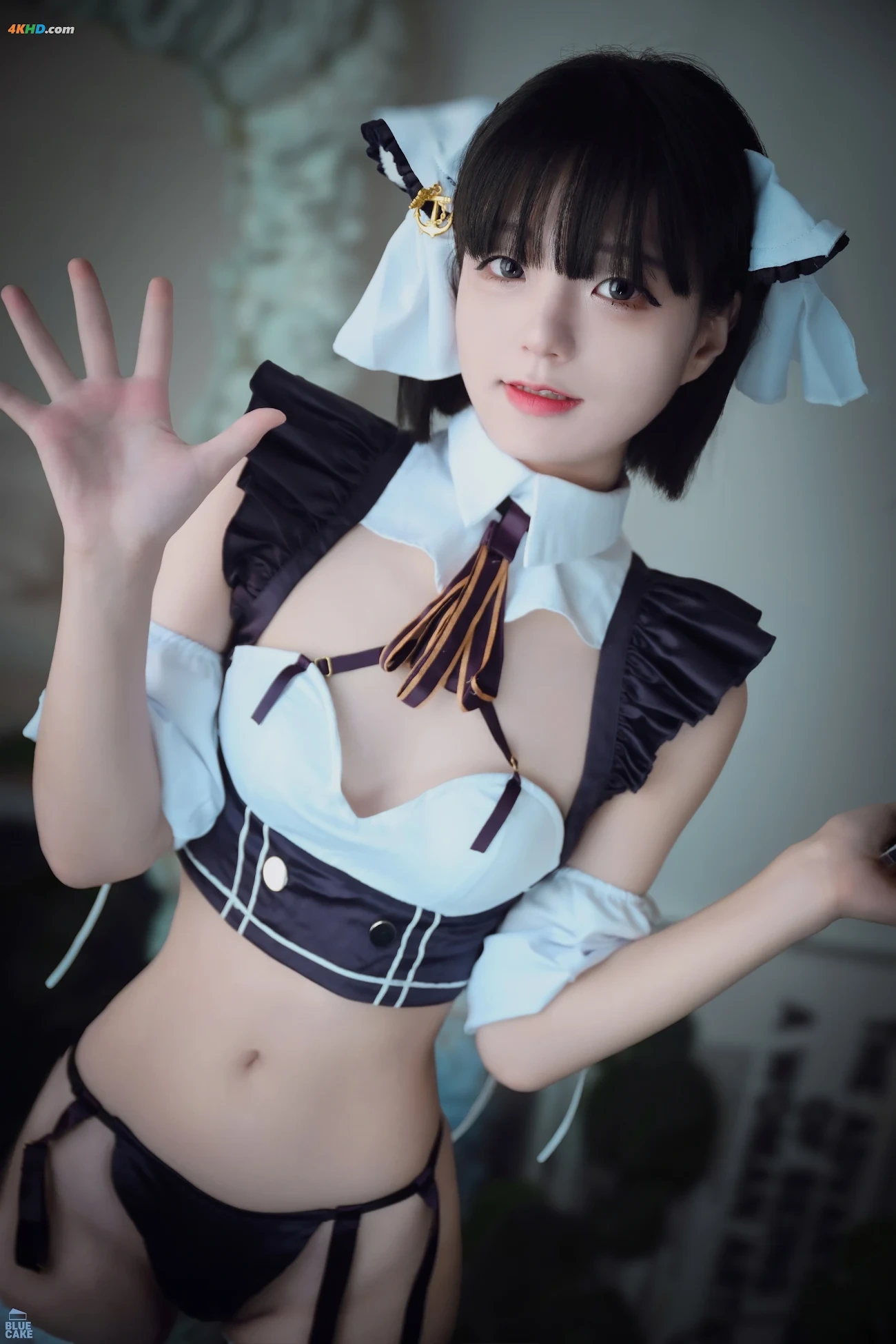Jenny (JeongJeNi) BLUECAKE Jenny (JeongJeNi) Maid Cosplay — photo 56