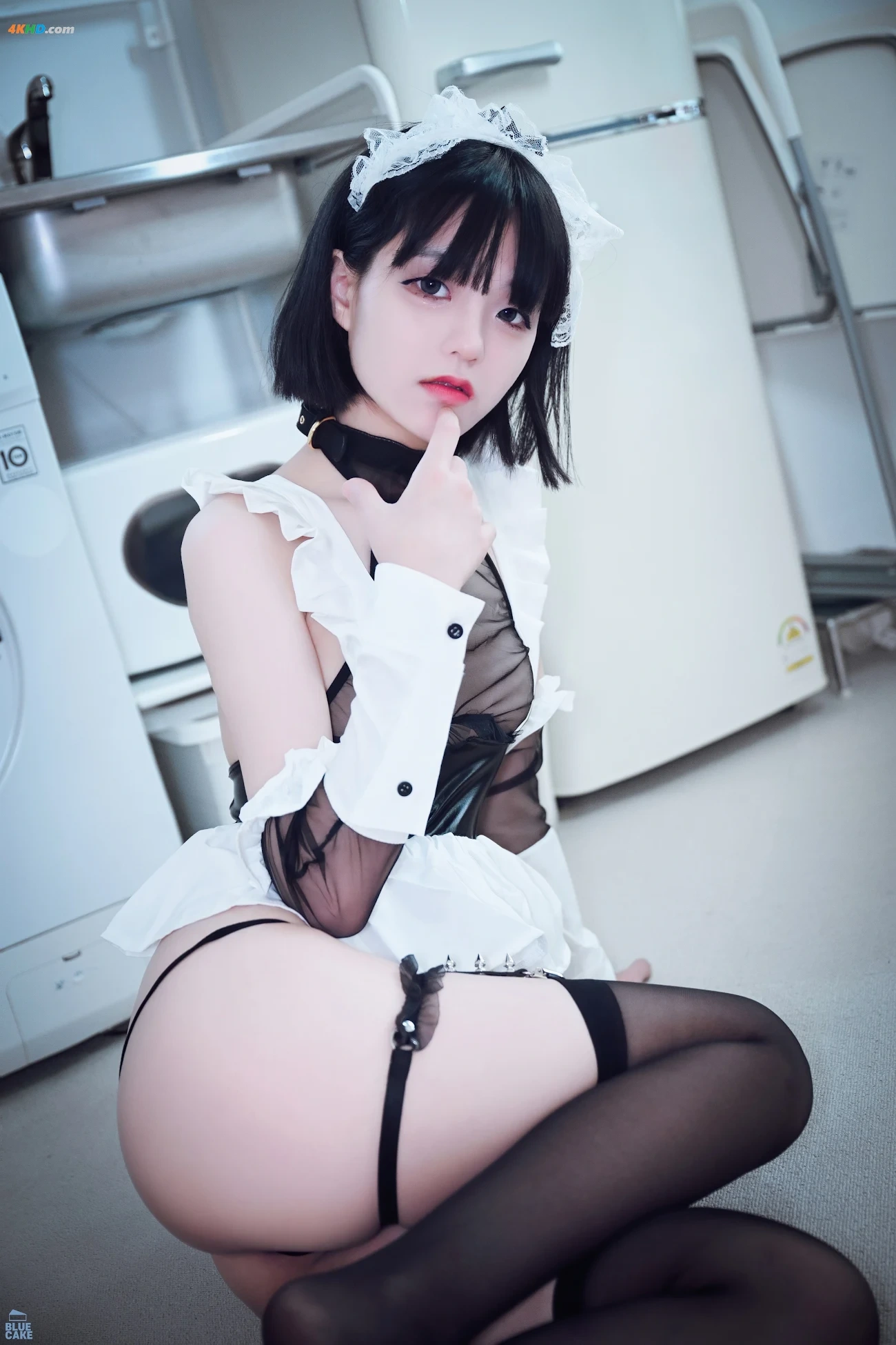Jenny (JeongJeNi) BLUECAKE Jenny (JeongJeNi) Maid Cosplay — photo 86