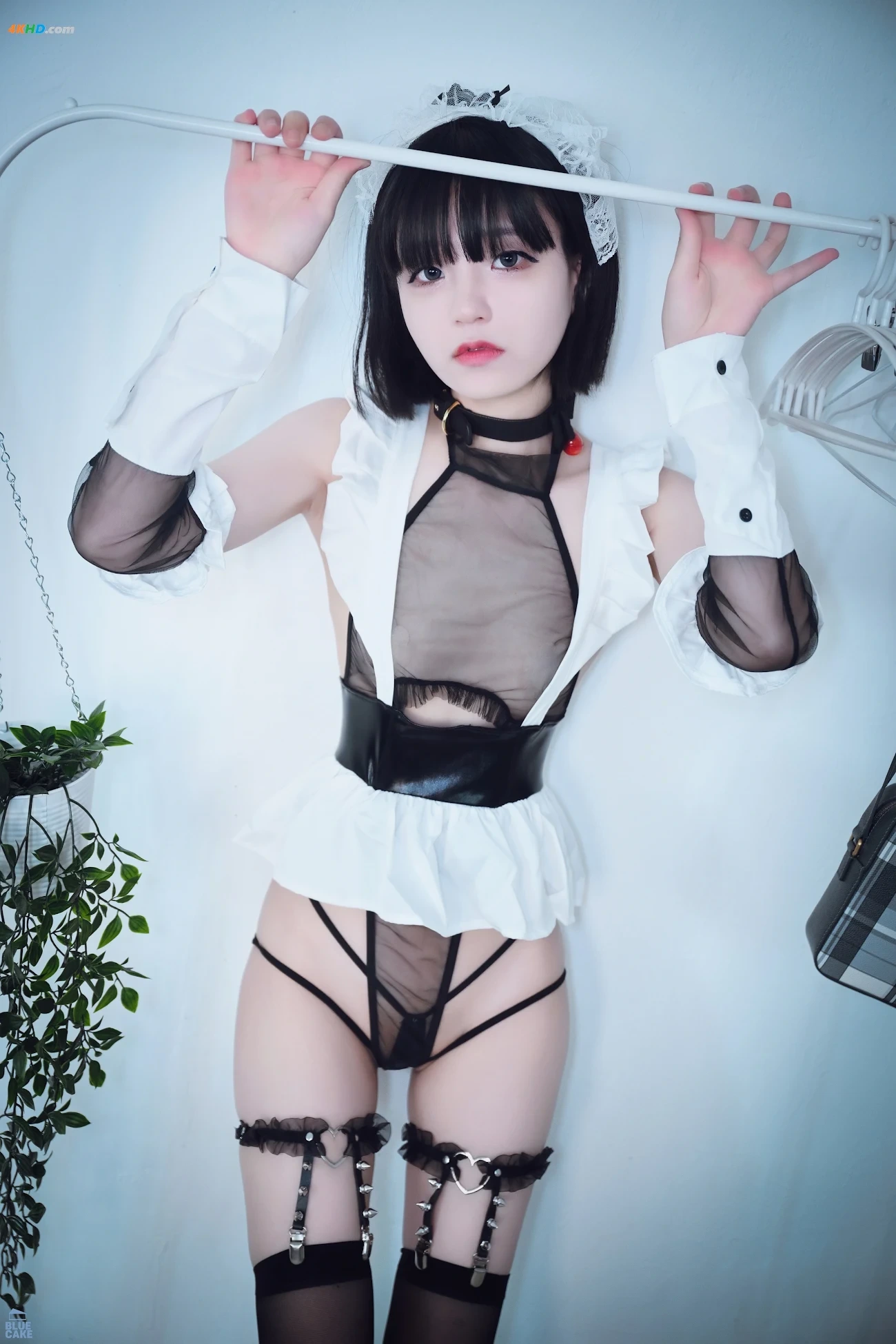 Jenny (JeongJeNi) BLUECAKE Jenny (JeongJeNi) Maid Cosplay — photo 100