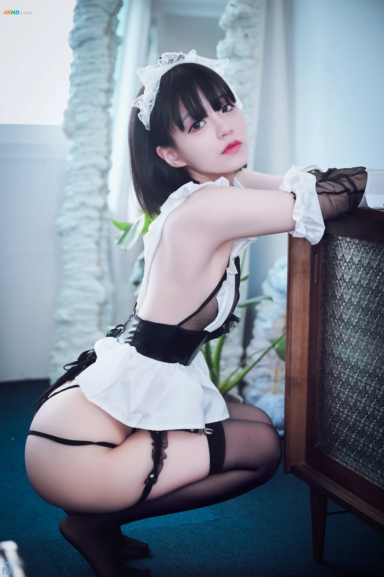 Jenny (JeongJeNi) BLUECAKE Jenny (JeongJeNi) Maid Cosplay — photo 107