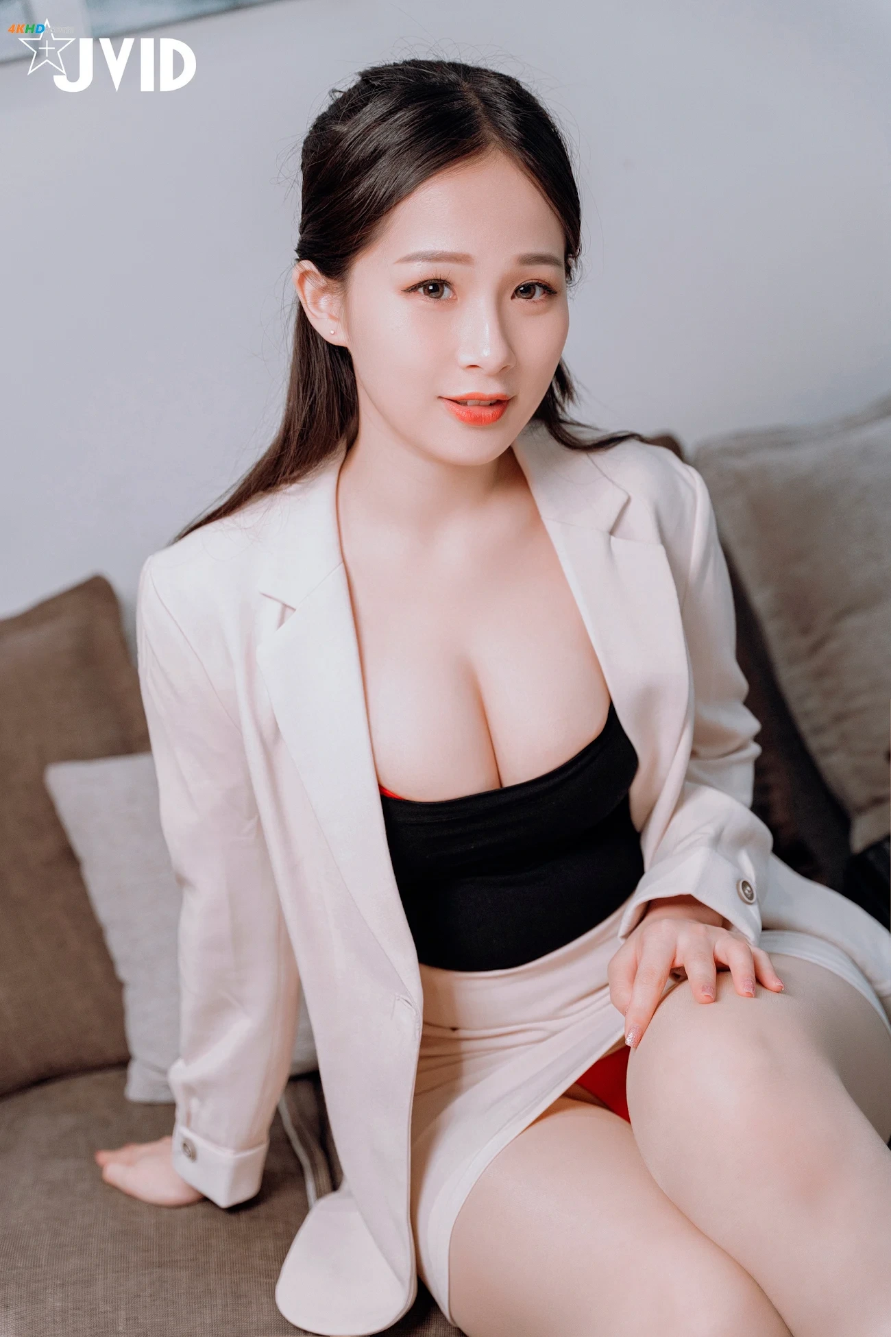 JVID_JieMi Juice - FeiJiBeiDaoFuTuiXiaoYuan — photo 9