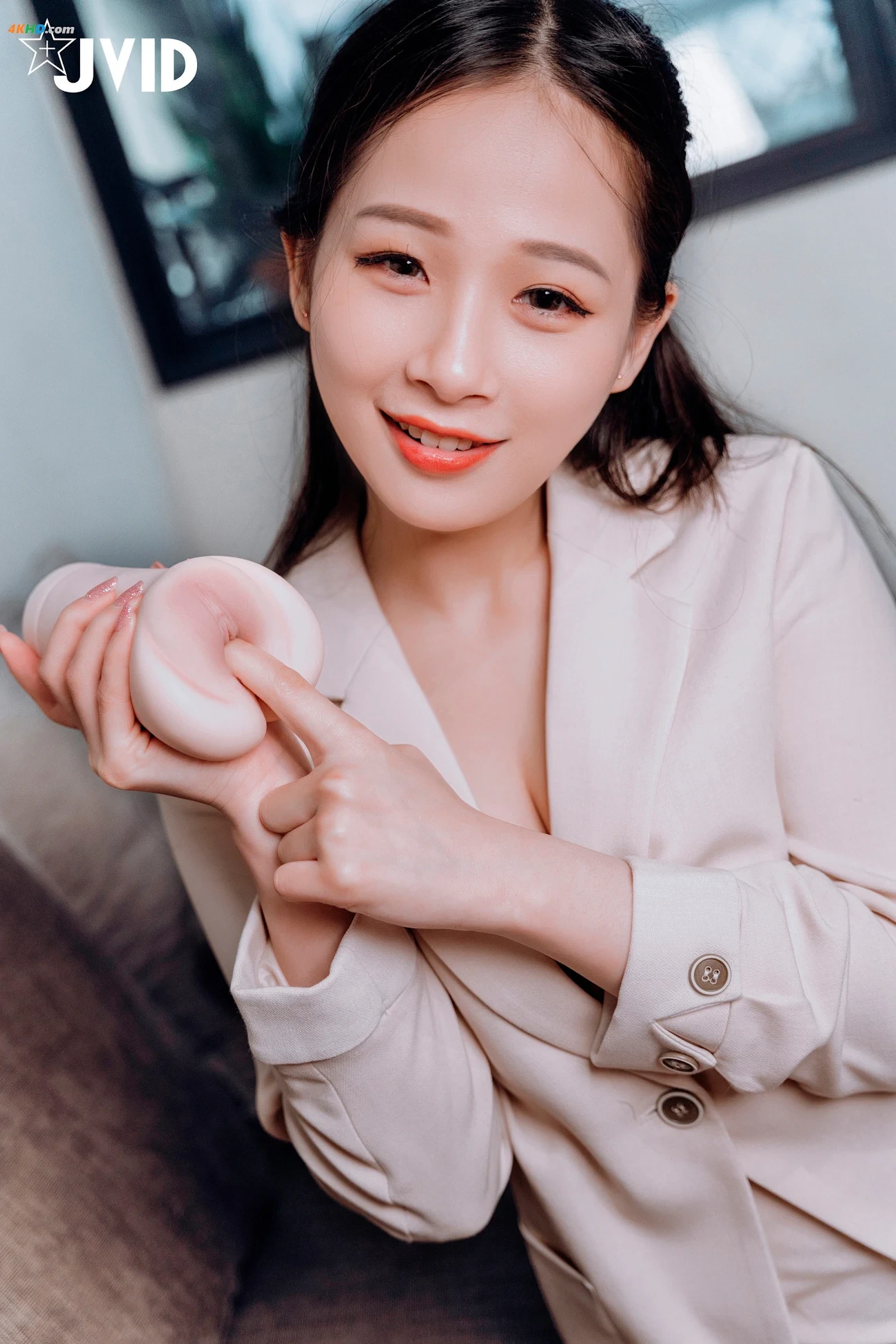 JVID_JieMi Juice - FeiJiBeiDaoFuTuiXiaoYuan — photo 25