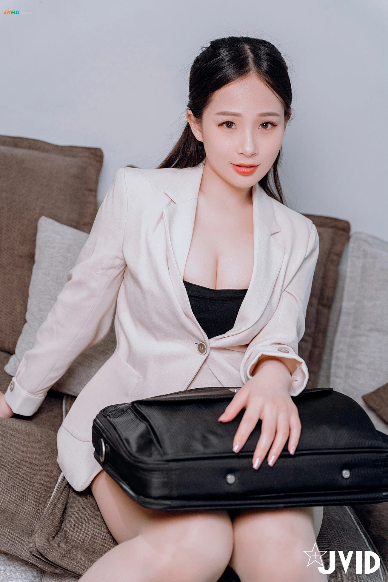 JVID_JieMi Juice - FeiJiBeiDaoFuTuiXiaoYuan — photo 57