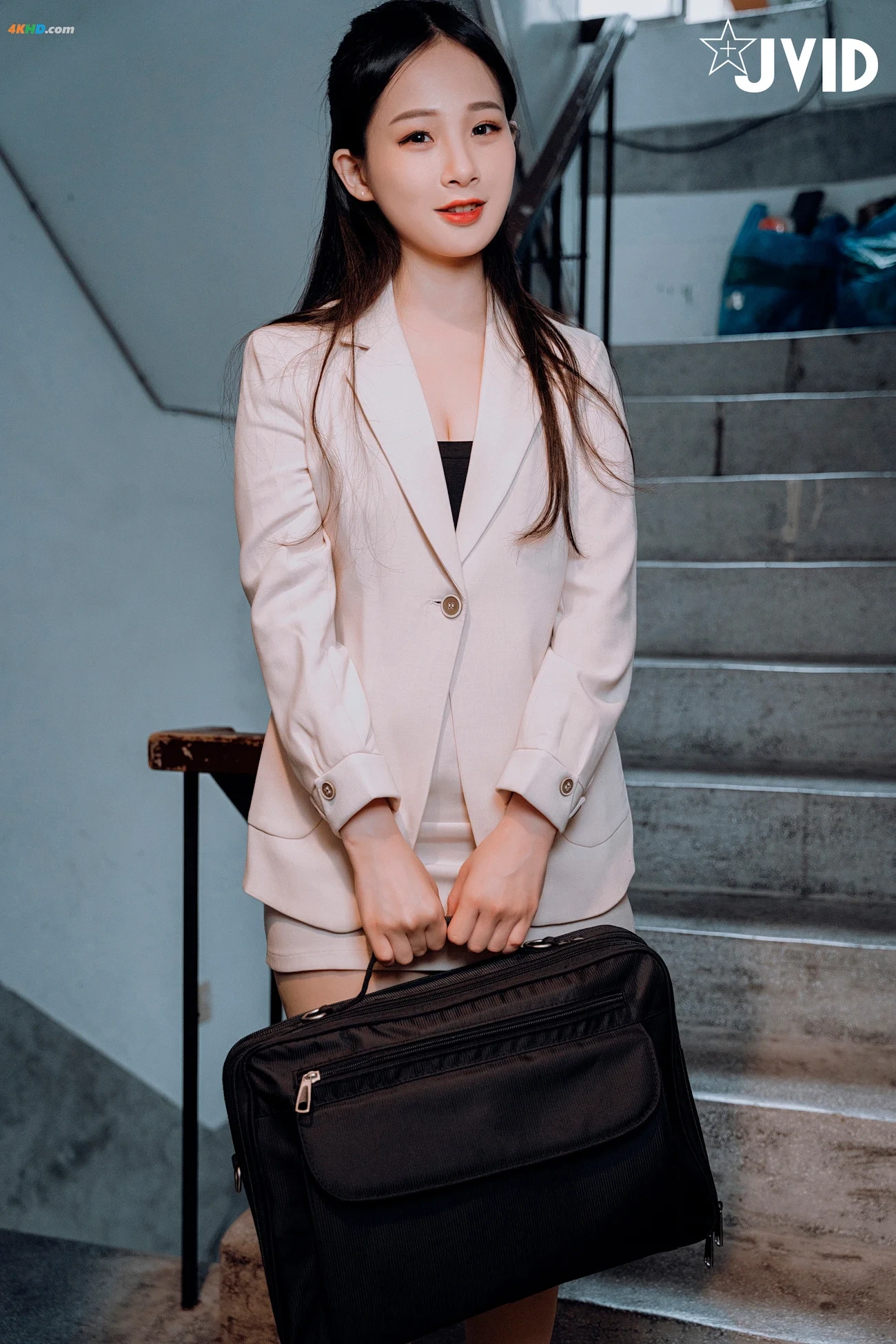 JVID_JieMi Juice - FeiJiBeiDaoFuTuiXiaoYuan — photo 72