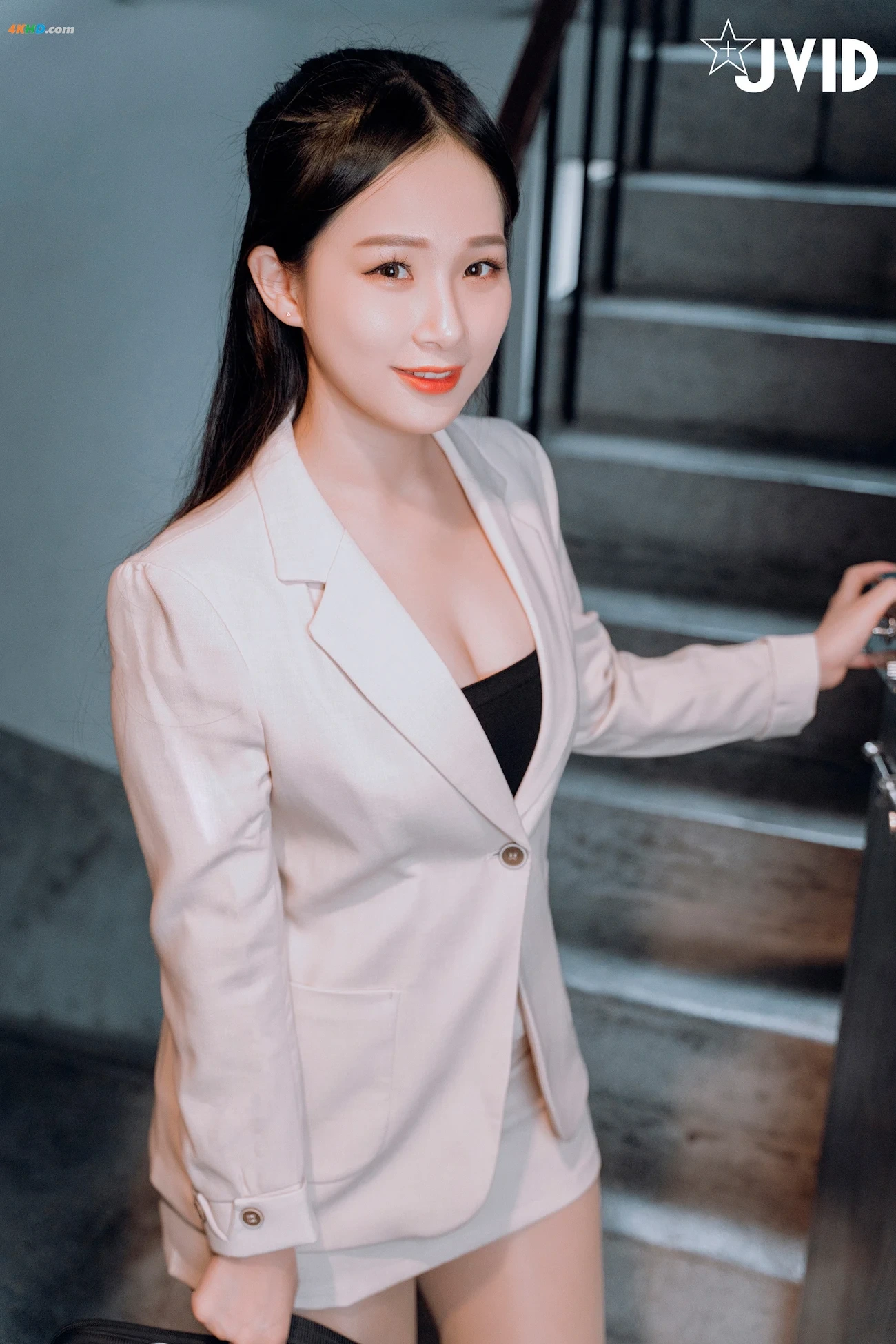 JVID_JieMi Juice - FeiJiBeiDaoFuTuiXiaoYuan — photo 75