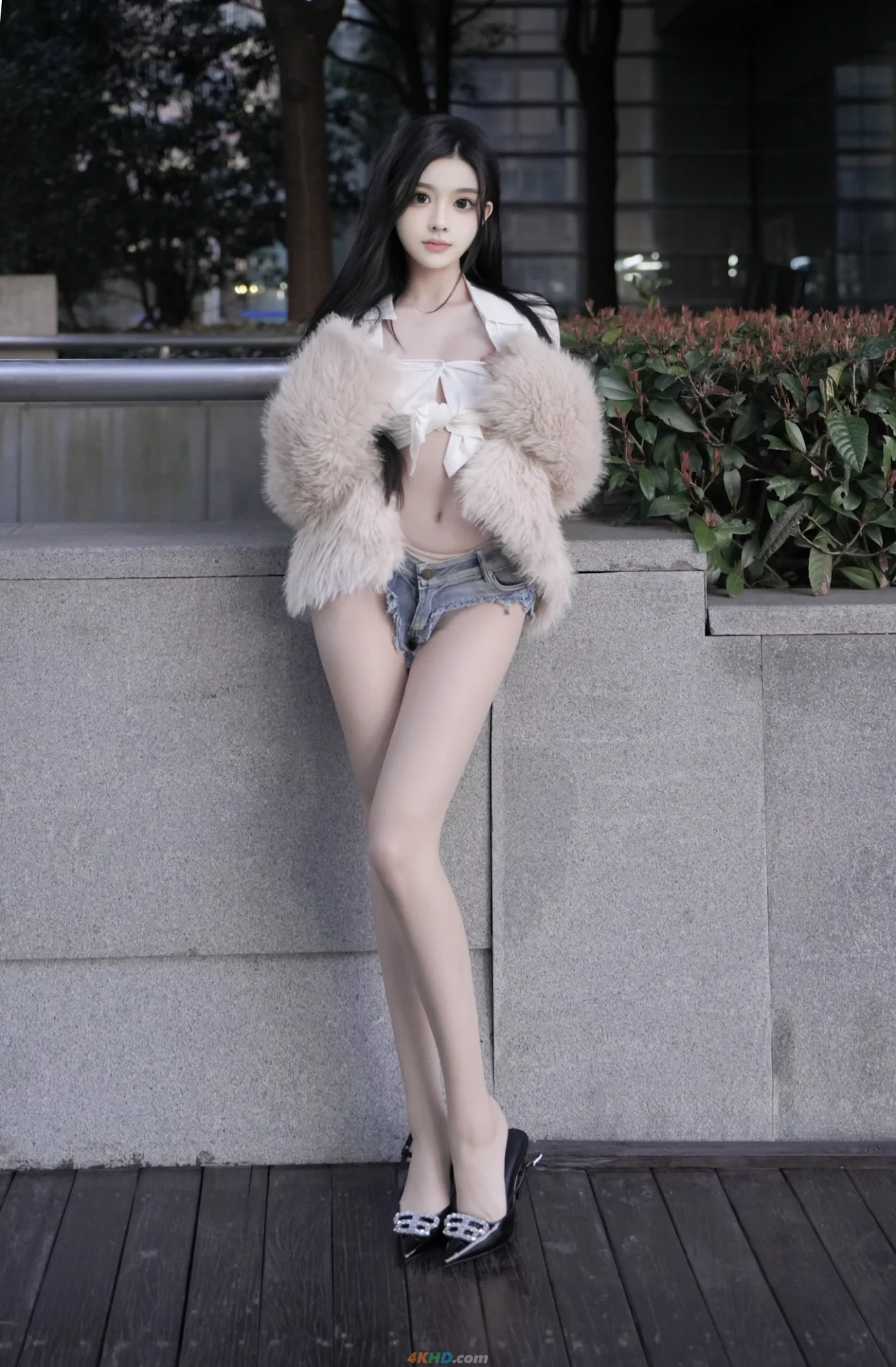 [NeiGouWuShuiYin] LongXueEr - R18 NiuZiDuanKu — photo 8