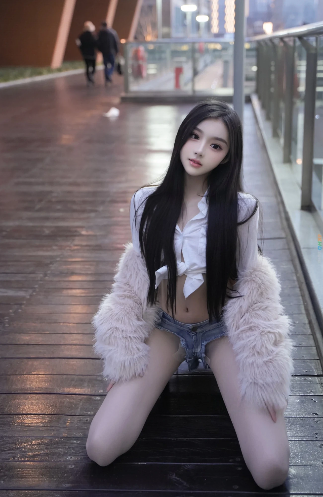 [NeiGouWuShuiYin] LongXueEr - R18 NiuZiDuanKu — photo 21