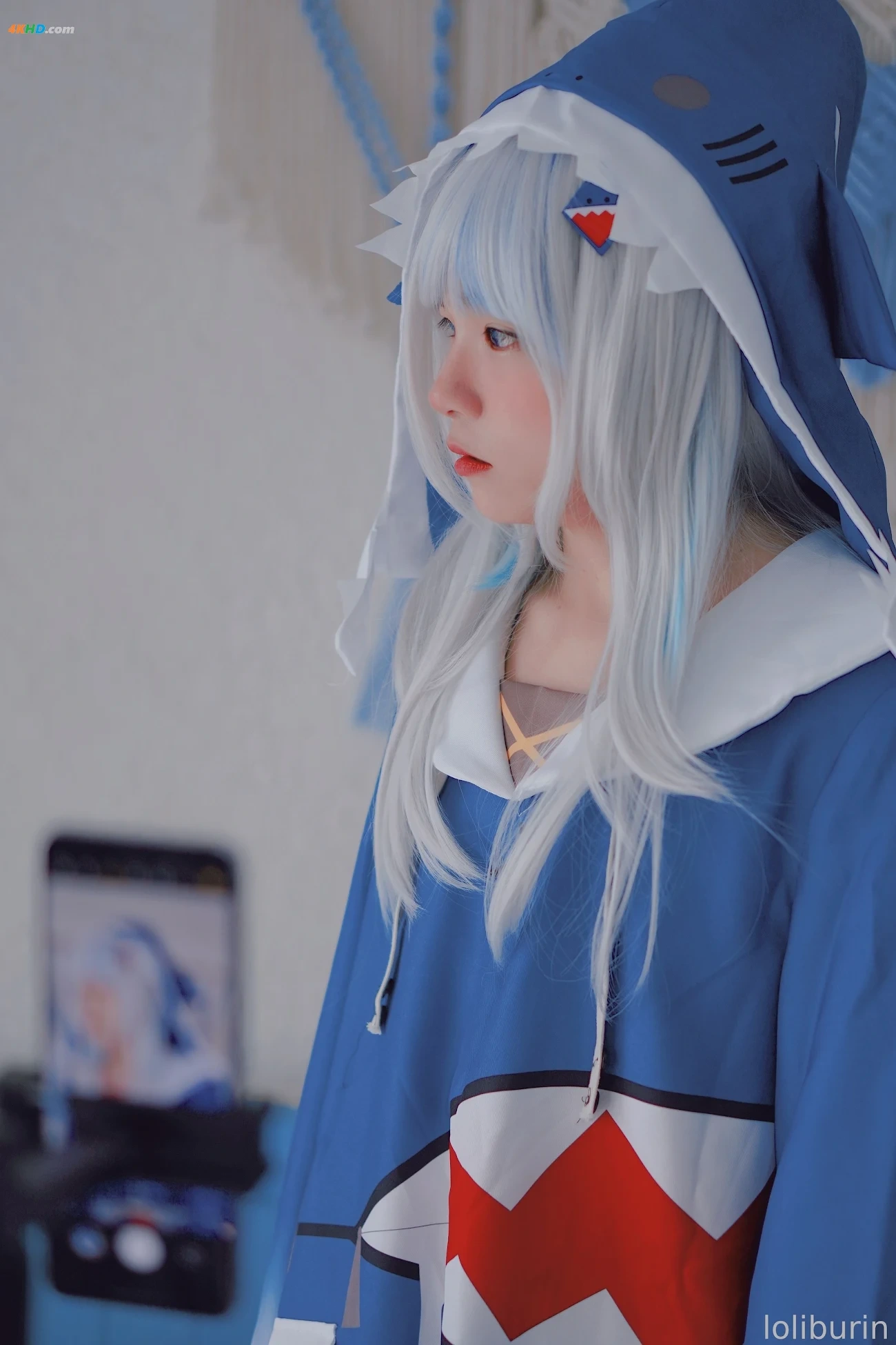 Burin cosplay Gawr Gura - Hololive — photo 4