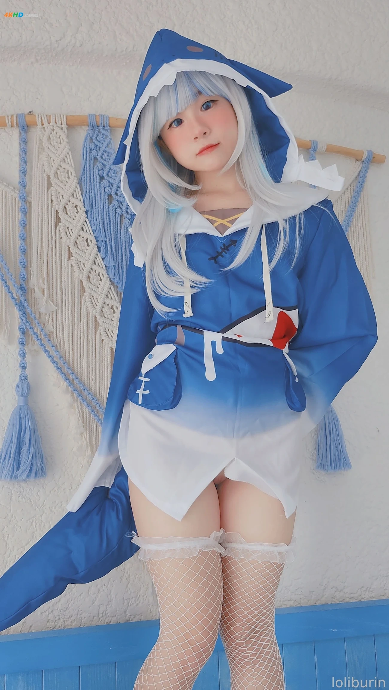 Burin cosplay Gawr Gura - Hololive — photo 5