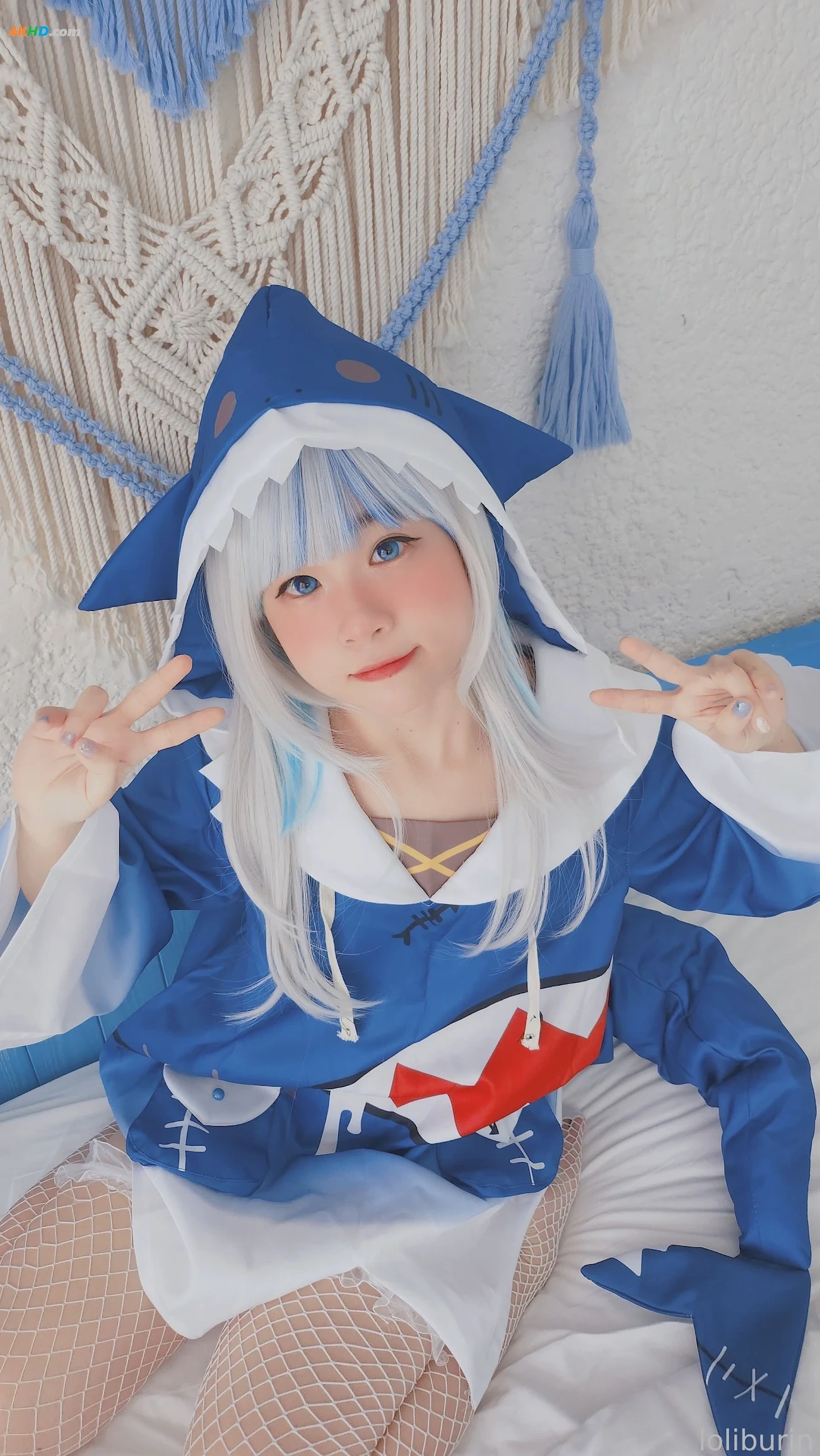 Burin cosplay Gawr Gura - Hololive — photo 8