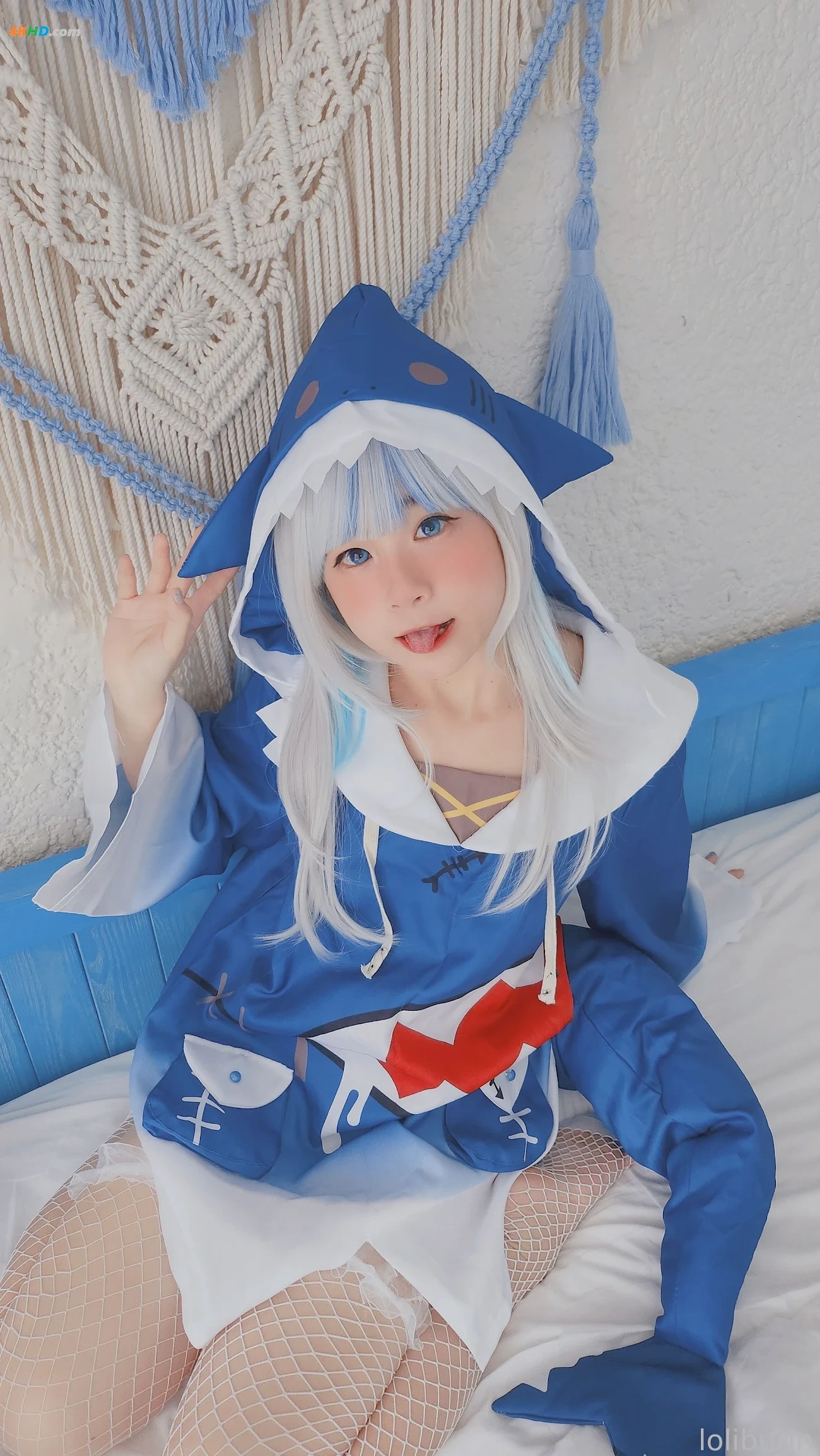 Burin cosplay Gawr Gura - Hololive — photo 9