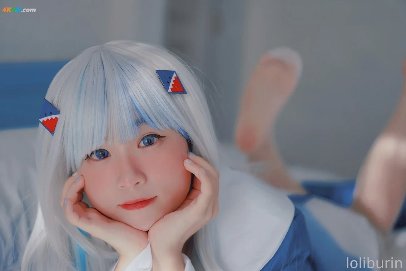Burin cosplay Gawr Gura - Hololive — photo 12