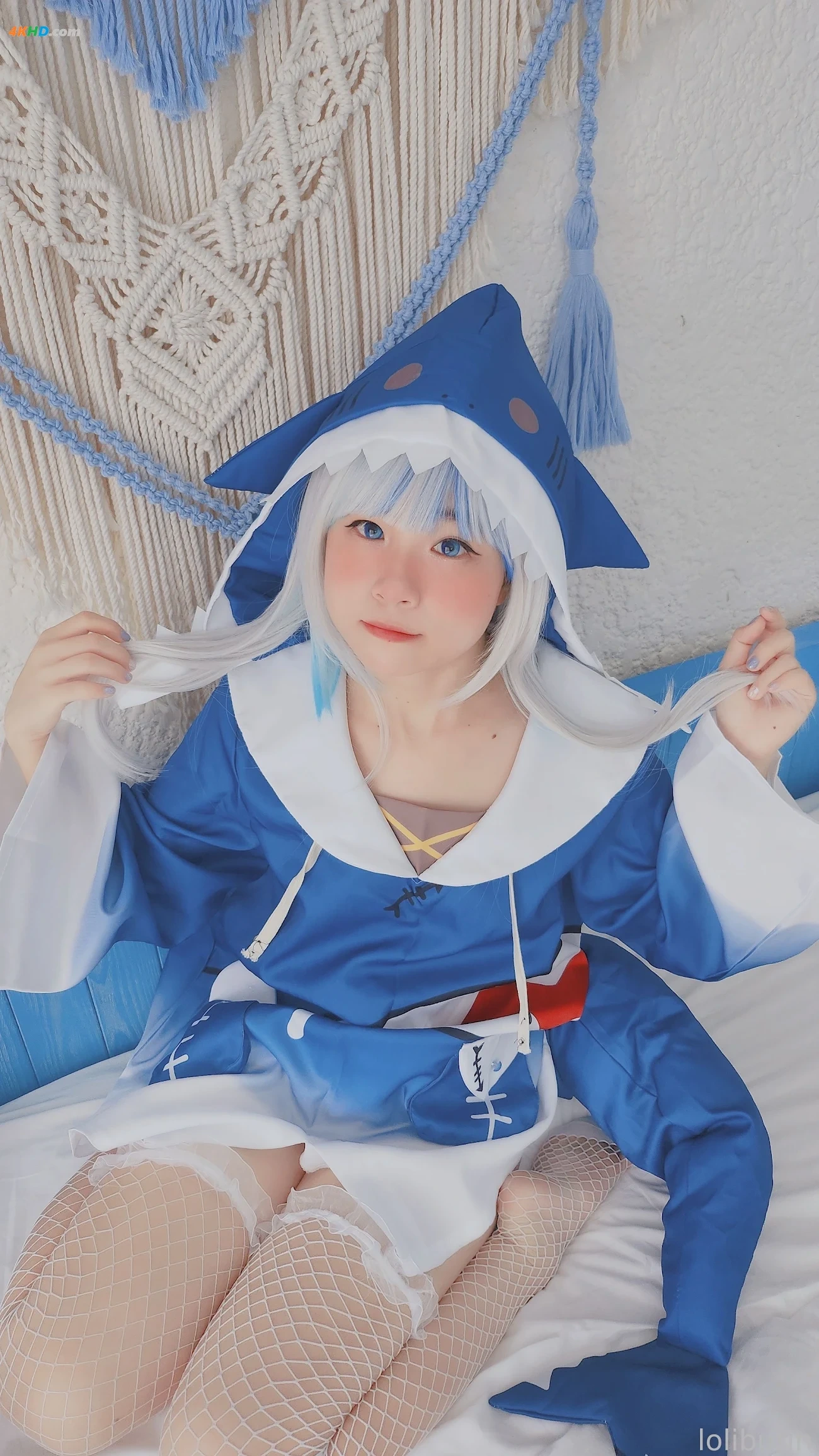 Burin cosplay Gawr Gura - Hololive — photo 14