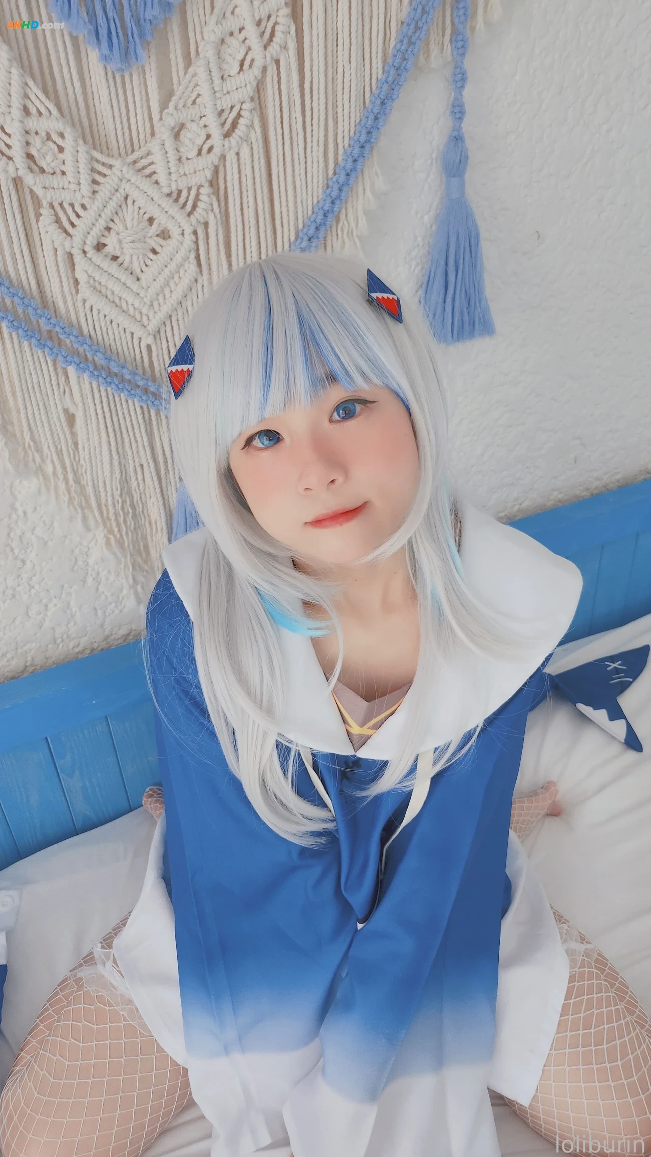 Burin cosplay Gawr Gura - Hololive — photo 27