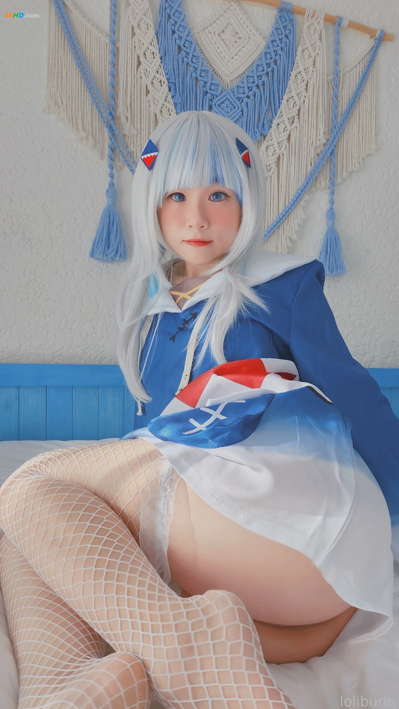 Burin cosplay Gawr Gura - Hololive — photo 29