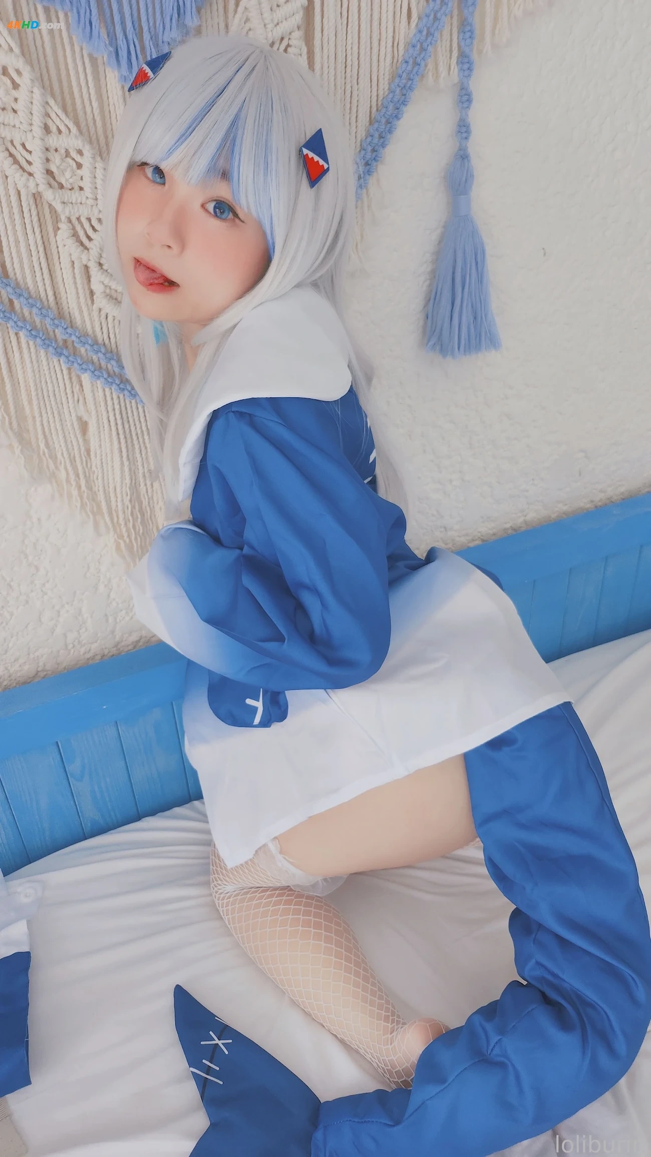 Burin cosplay Gawr Gura - Hololive — photo 30