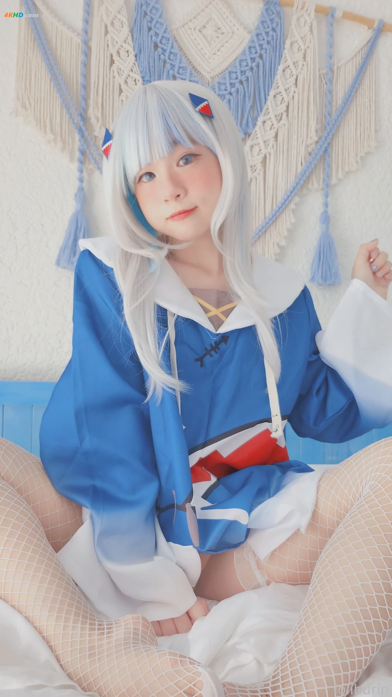 Burin cosplay Gawr Gura - Hololive — photo 32